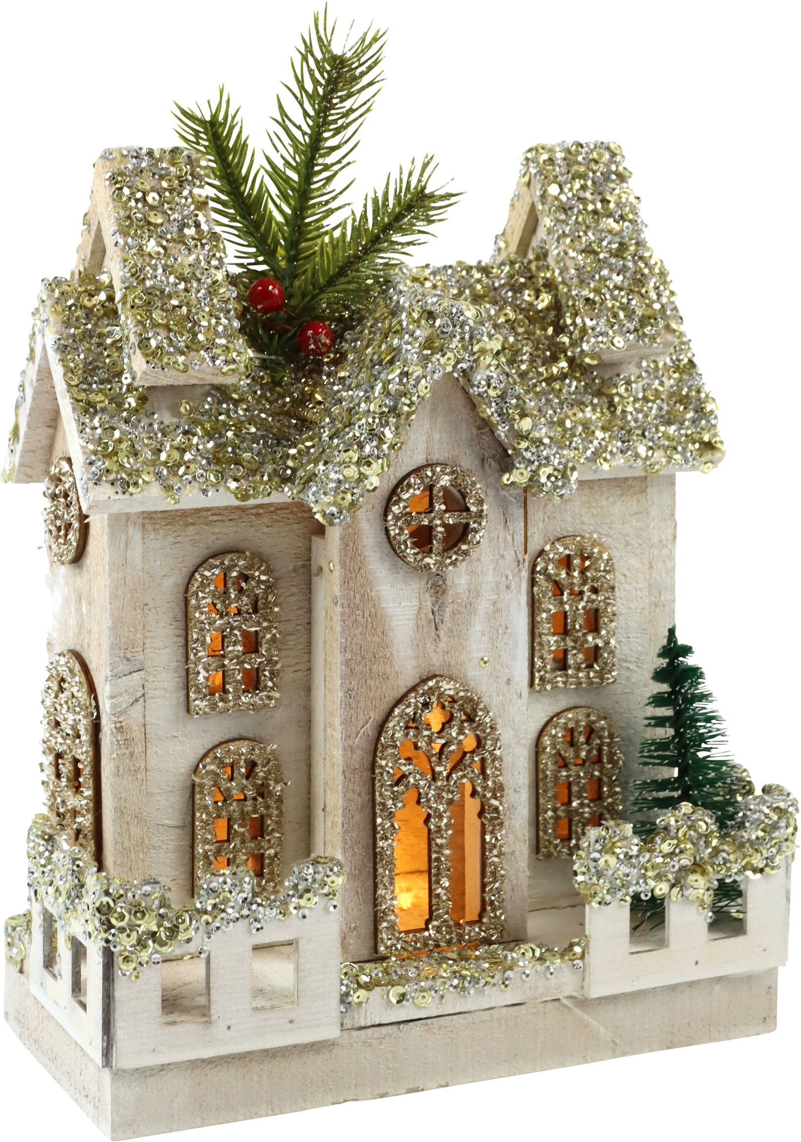 1014 LED-HOUSE WINTER VILLAGE
