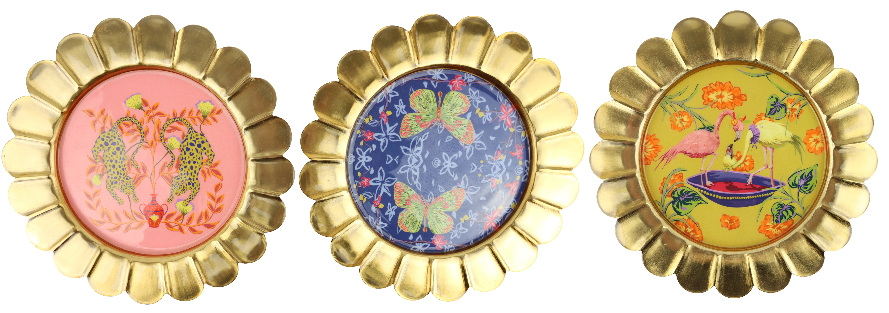 1114 PIATTI ASIAN FAUNA  3PZ