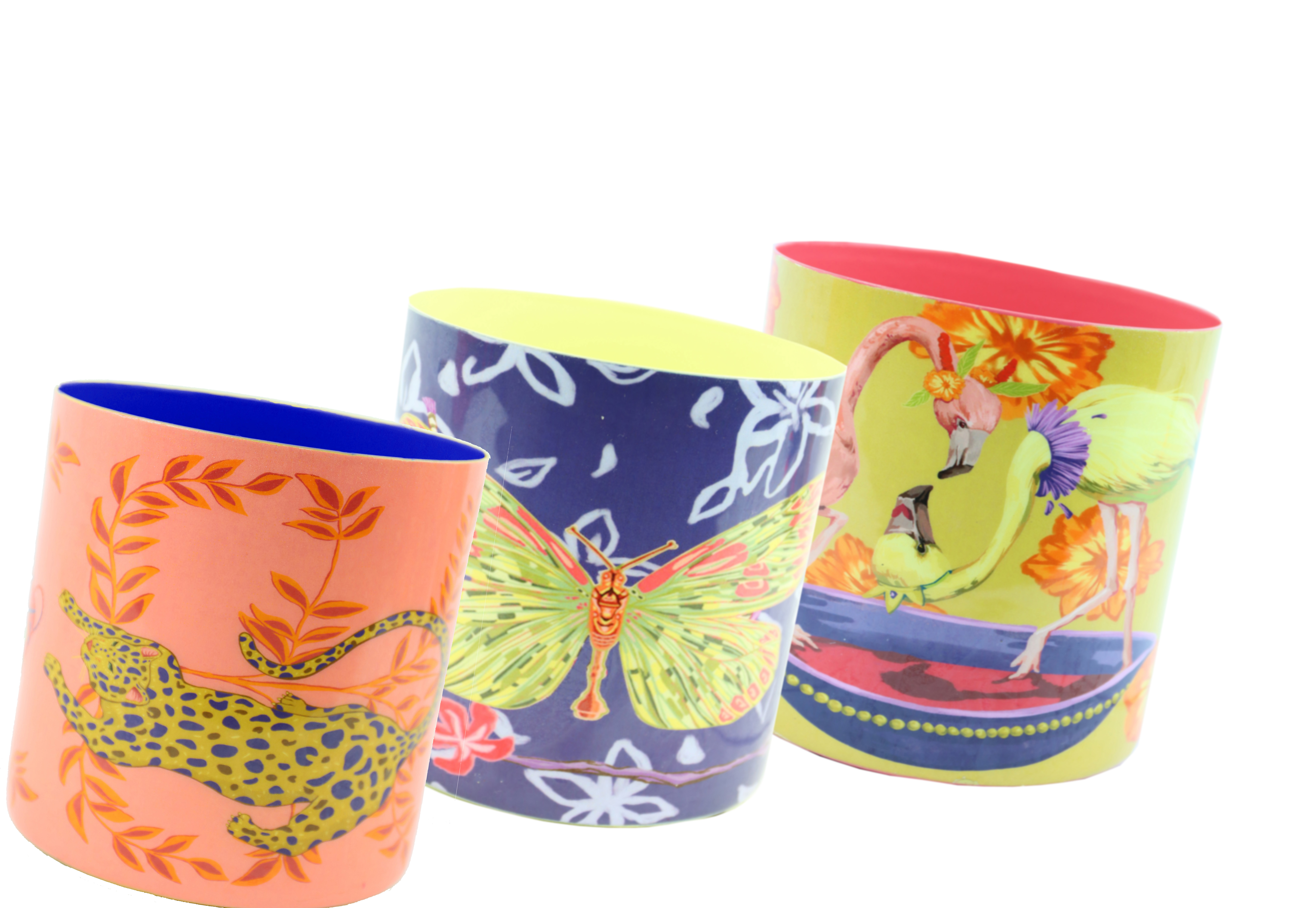 1148 ÜBERTÖPFE ASIAN FAUNA  S/3