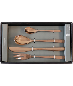 1210 CUTLERY COPPERY  S/24