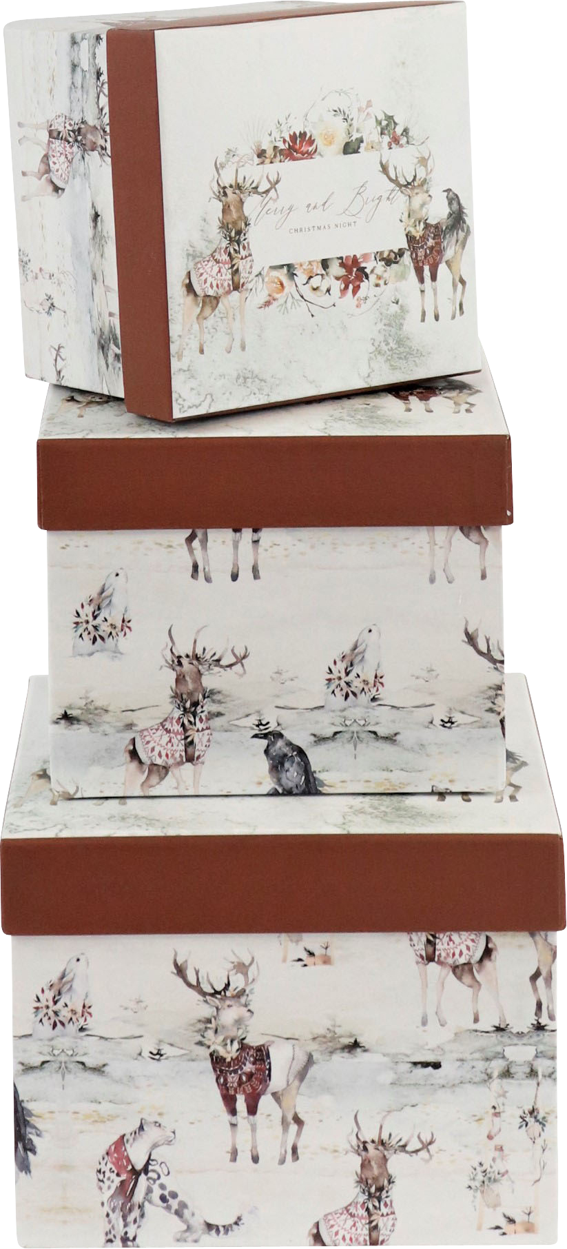 1382 BOXES MERRY&BRIGHT  S/3