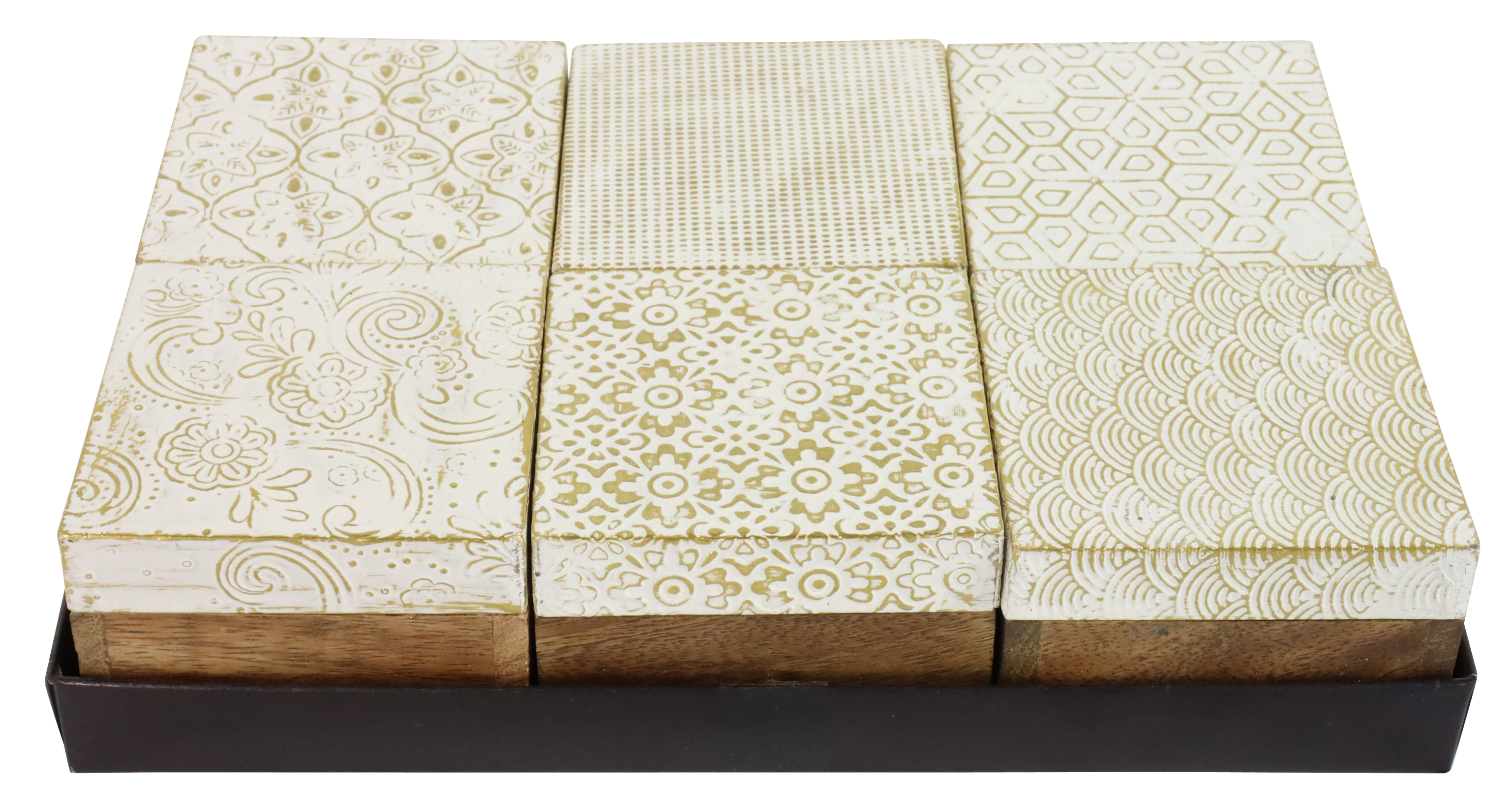 1553 WOODEN BOXES ALADIN  S/6