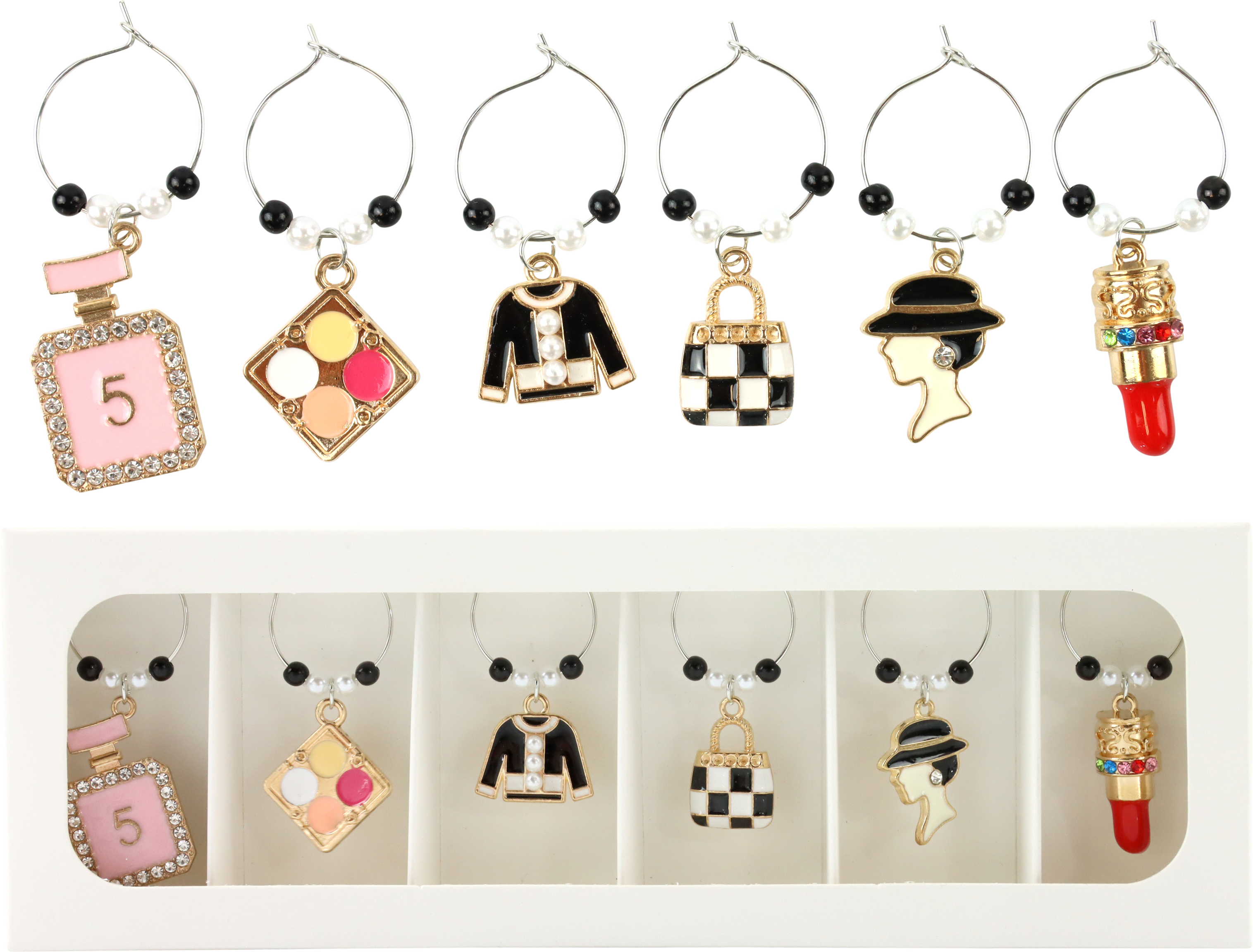 1561 GLASSMARKERGLASMARKER LIP&LUSH S/6