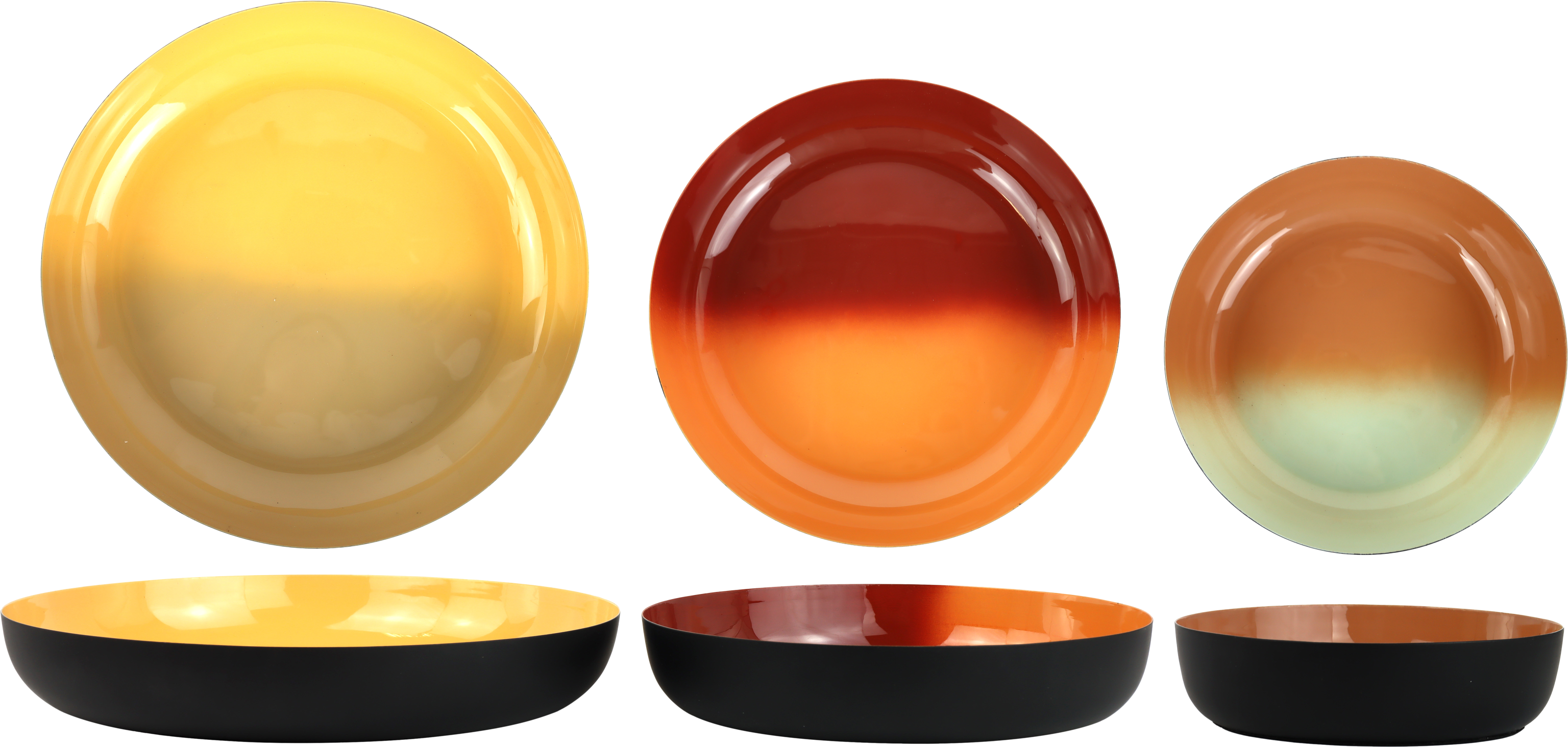 1817 CUENCOS AMBER MUSE  S/3