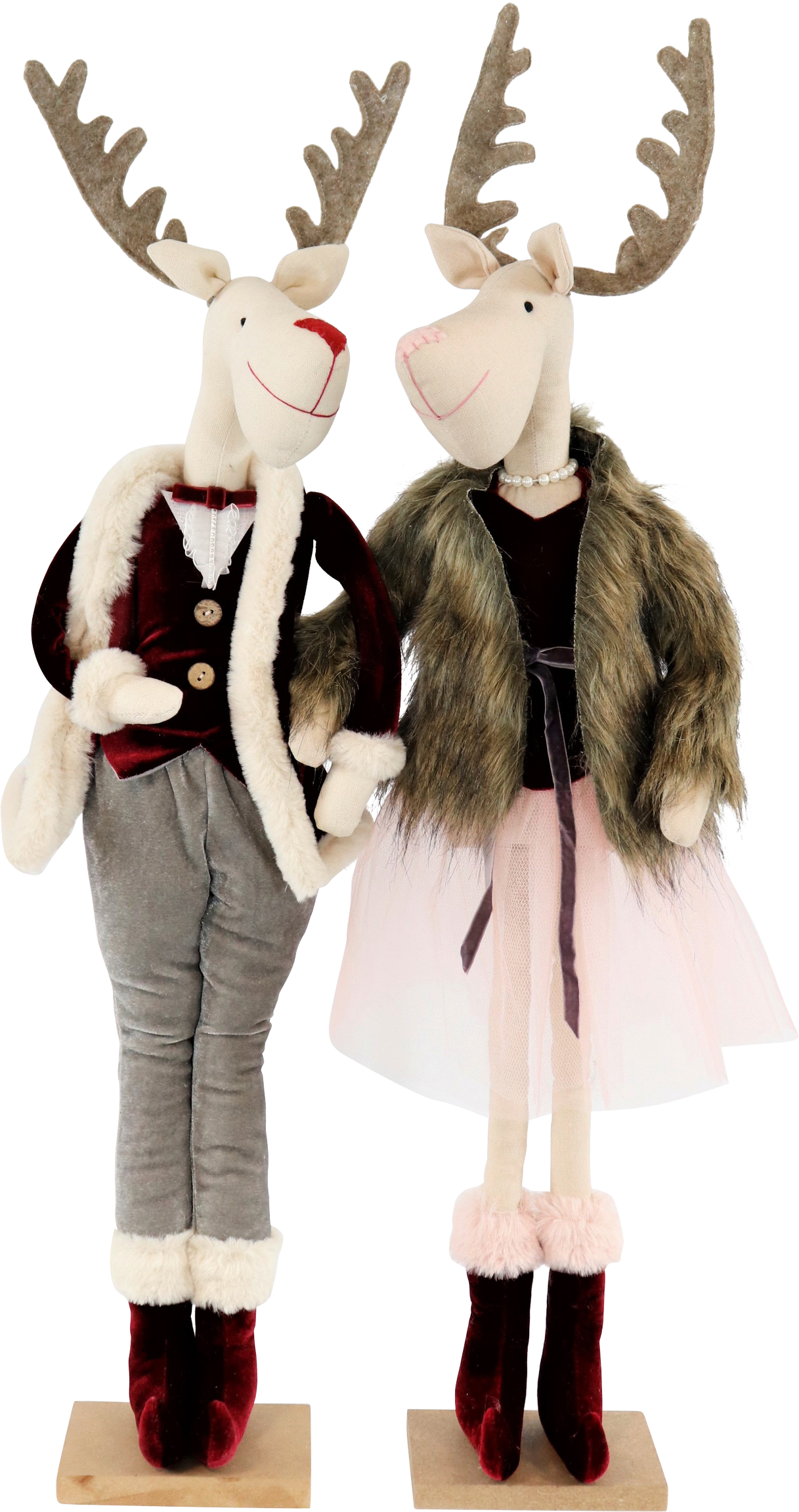 1863 ELKCOUPLE CHRISTMAS JINGLE  S/2