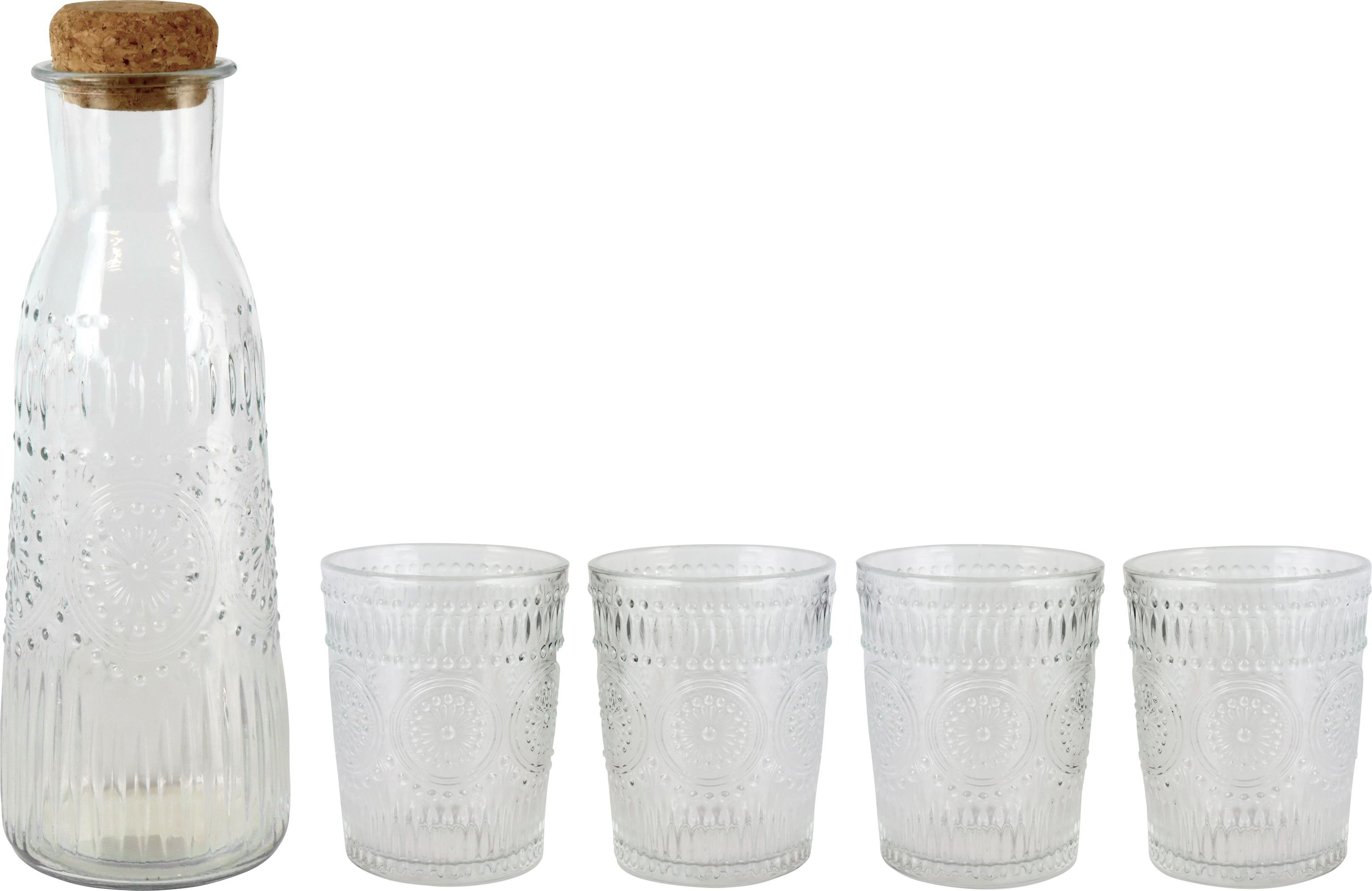 1933 KARAFFE MIT GLÄSERN CULINAR  S/5