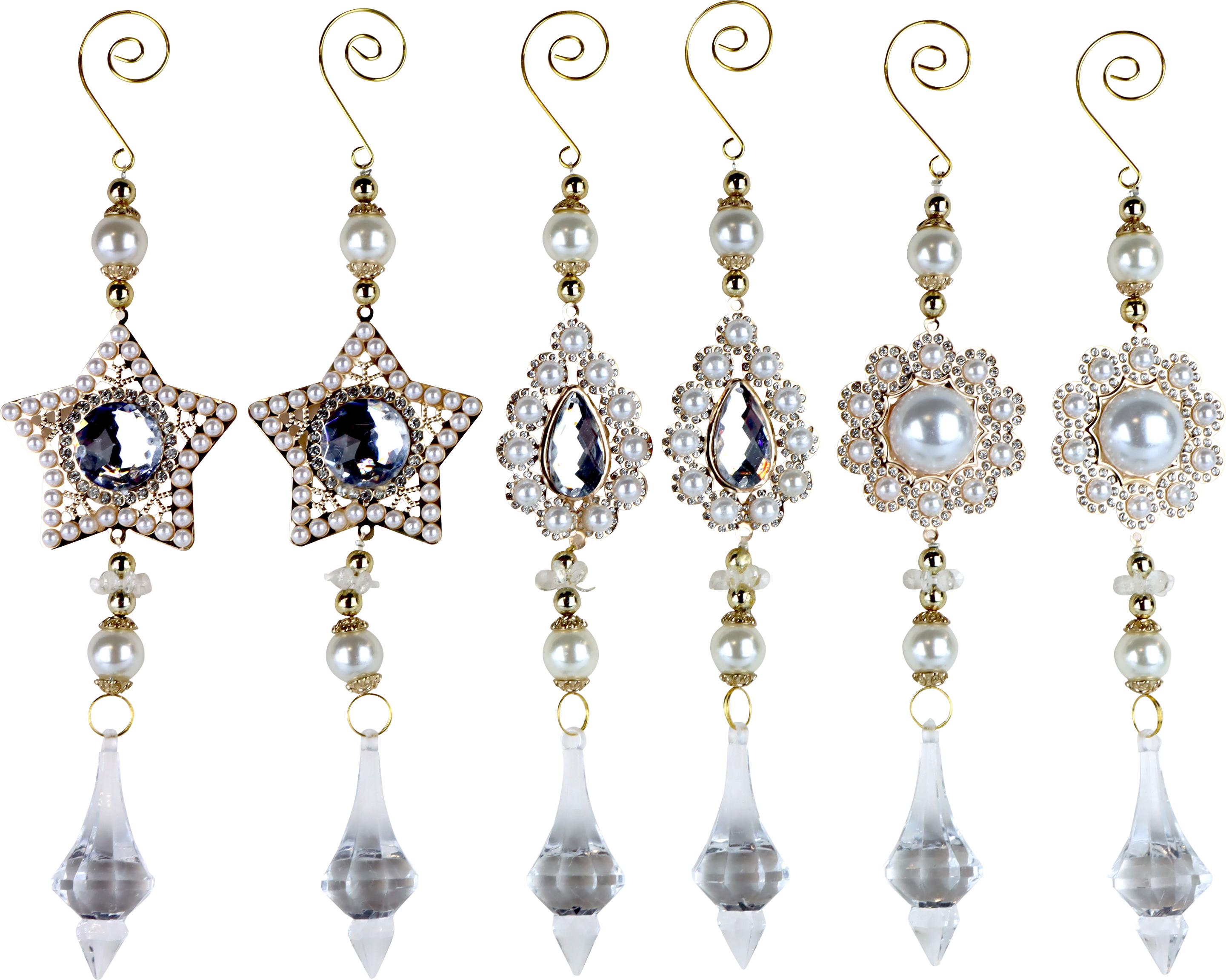 2310 COLGANTES ROCOCO RADIENCE  S/6