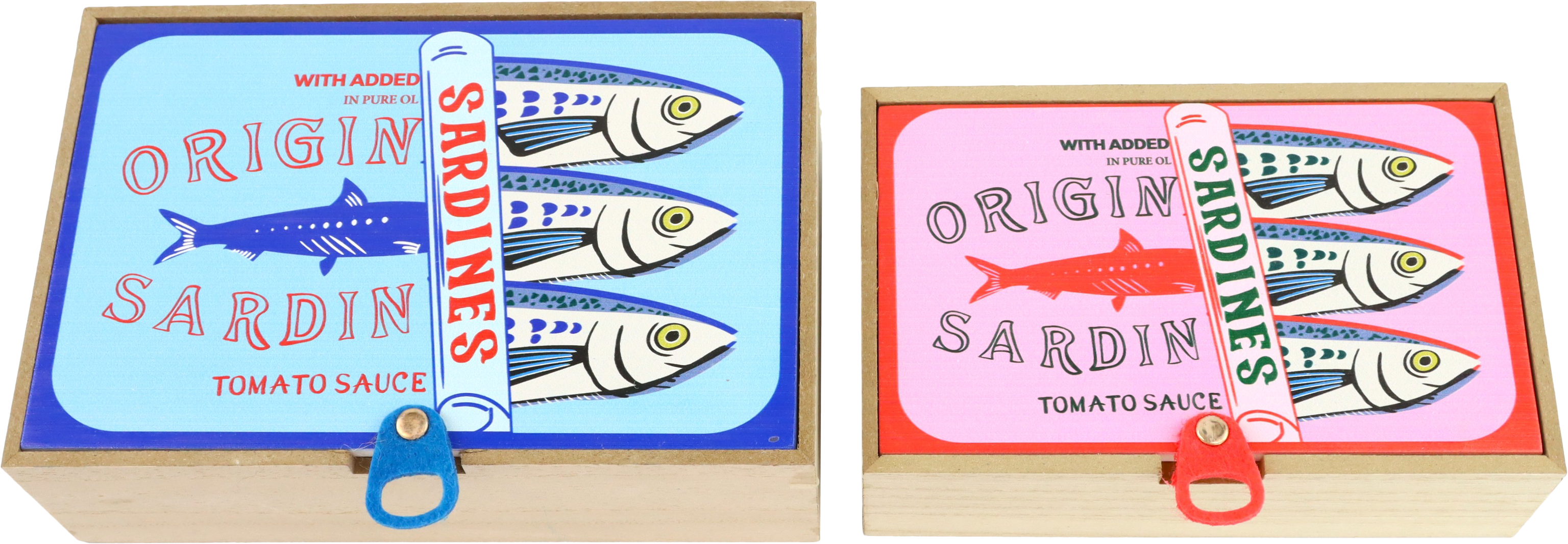 2663 HOLZBOXEN  SARDINE STORIES  S/2