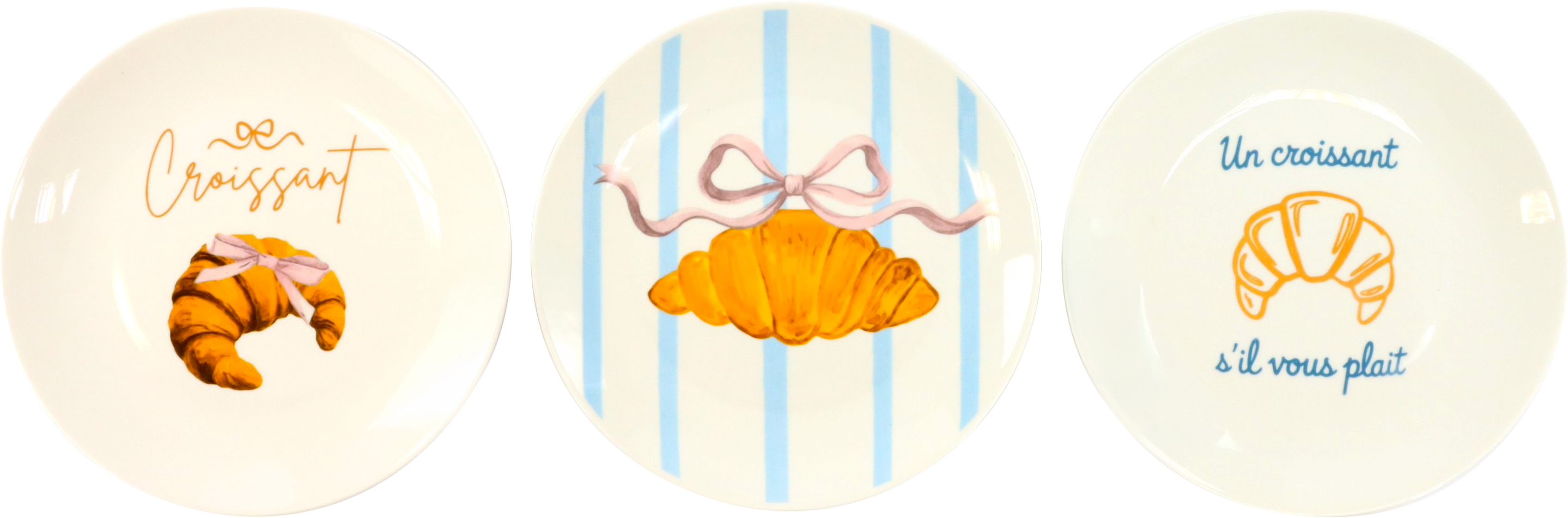 2673 PLATO MAISON CROISSANT  S/3