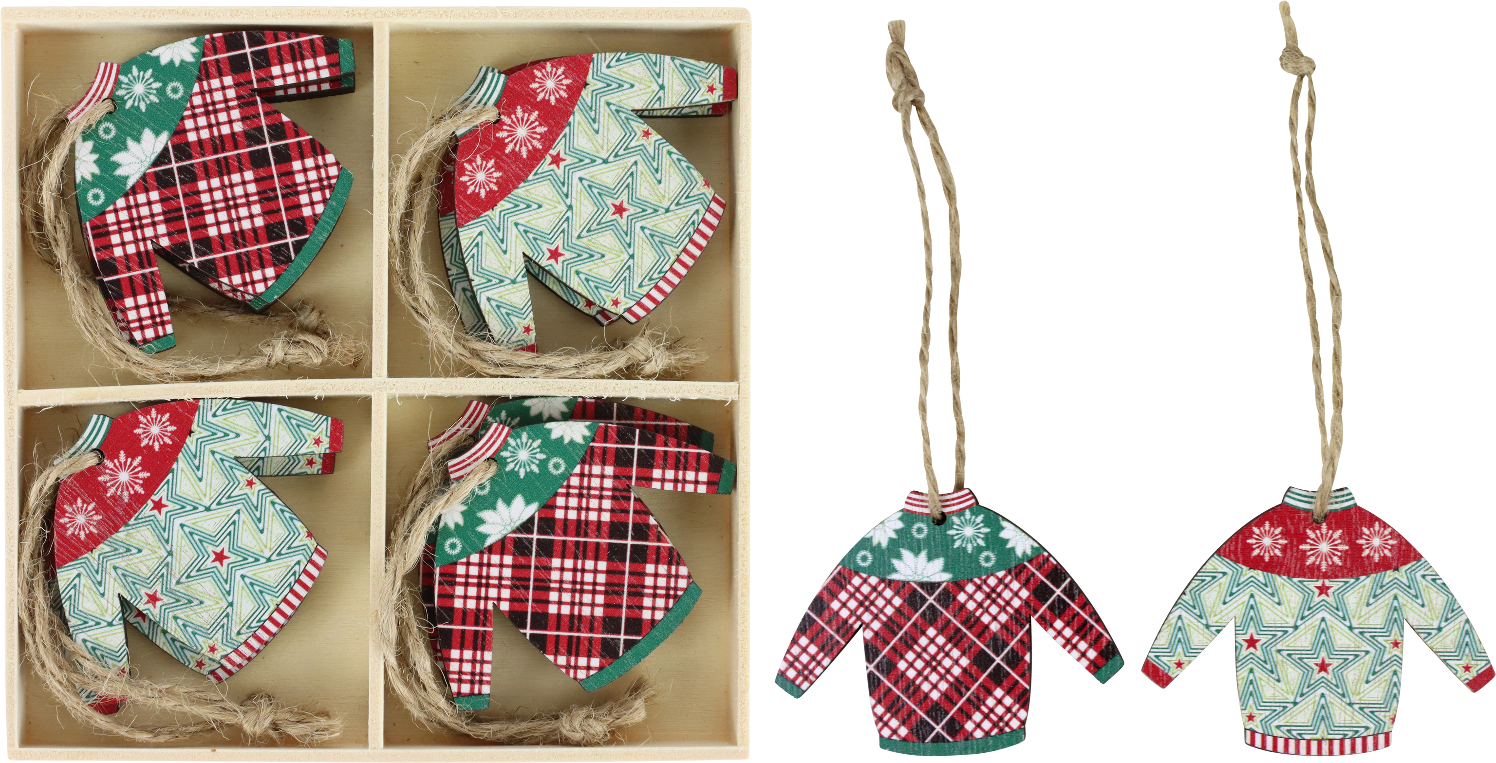 2735 HOLZBOX XMAS SWEATER  S/8