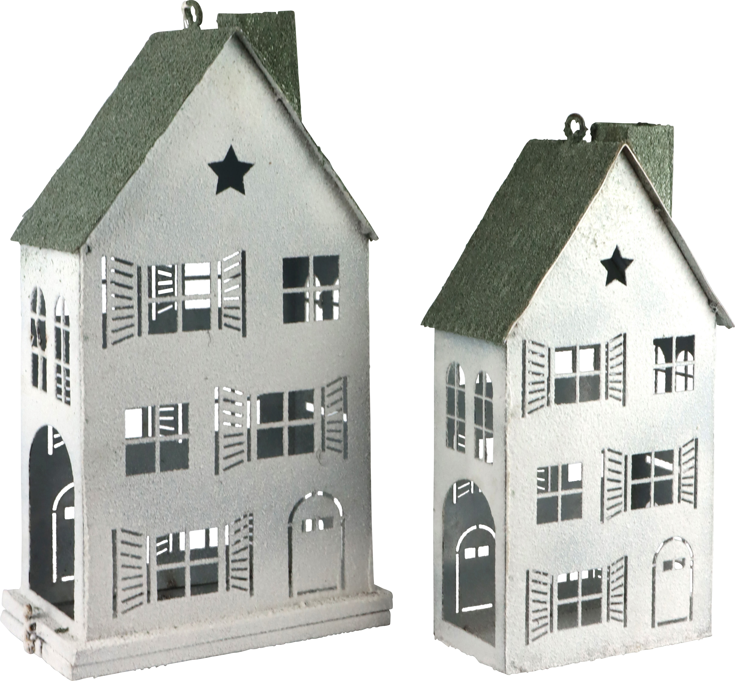 2752 LANTERNHOUSES COTTAGE GLOW  S/2