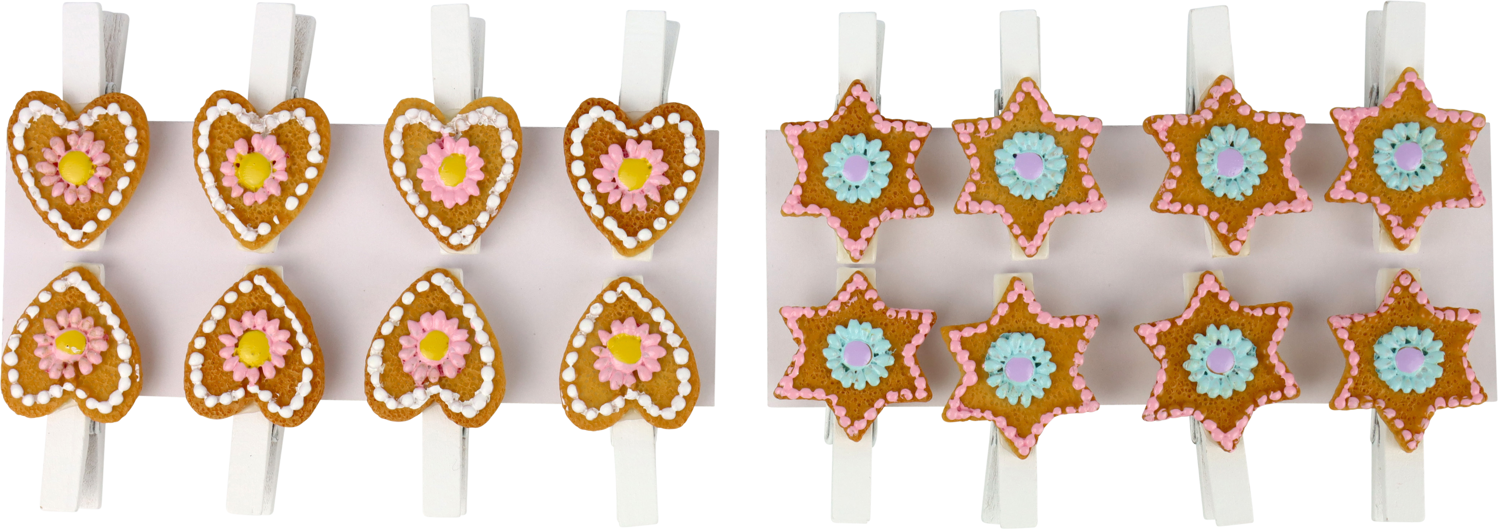 2819 KLAMMERN STERN HERZ  S/16