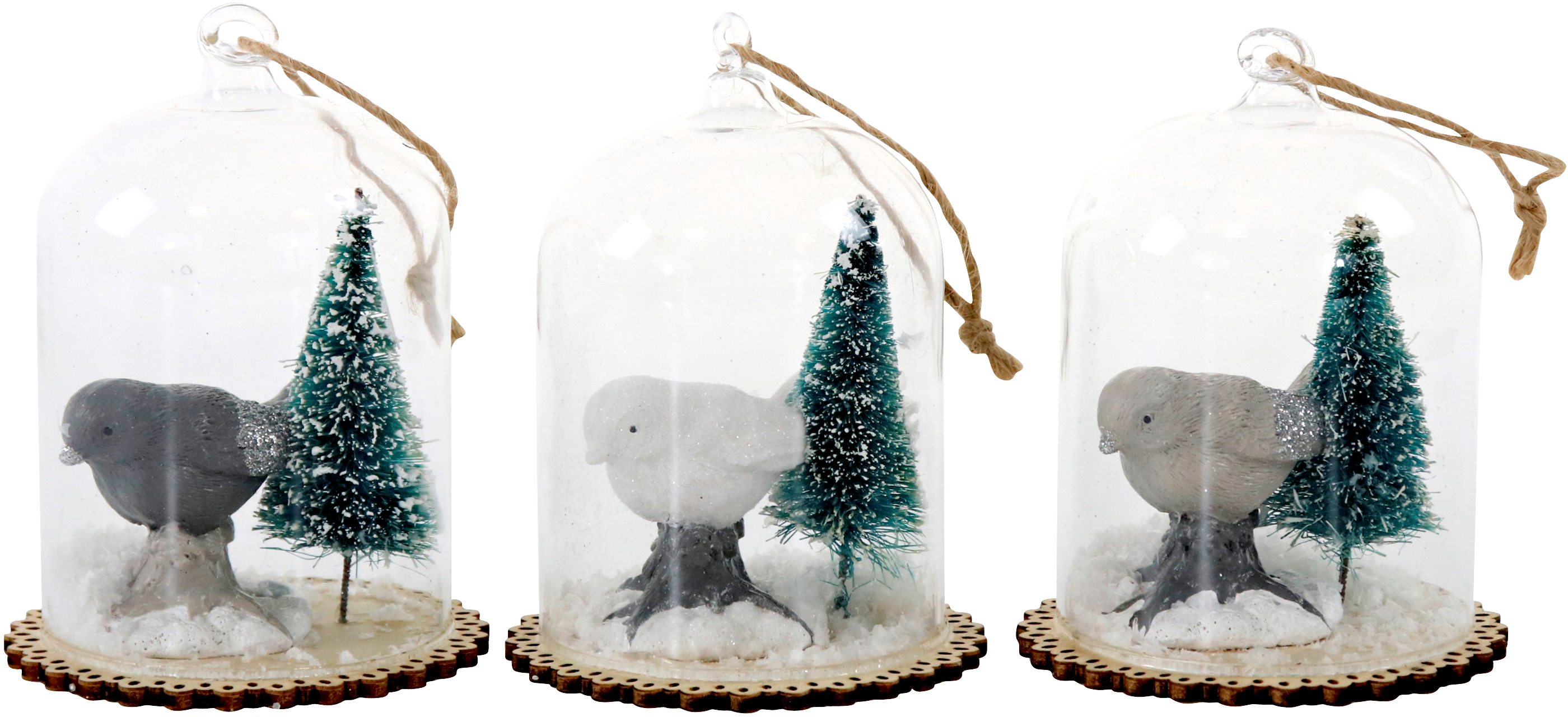 2896 DECO DE VIDRIO  EISVOGEL  S/3