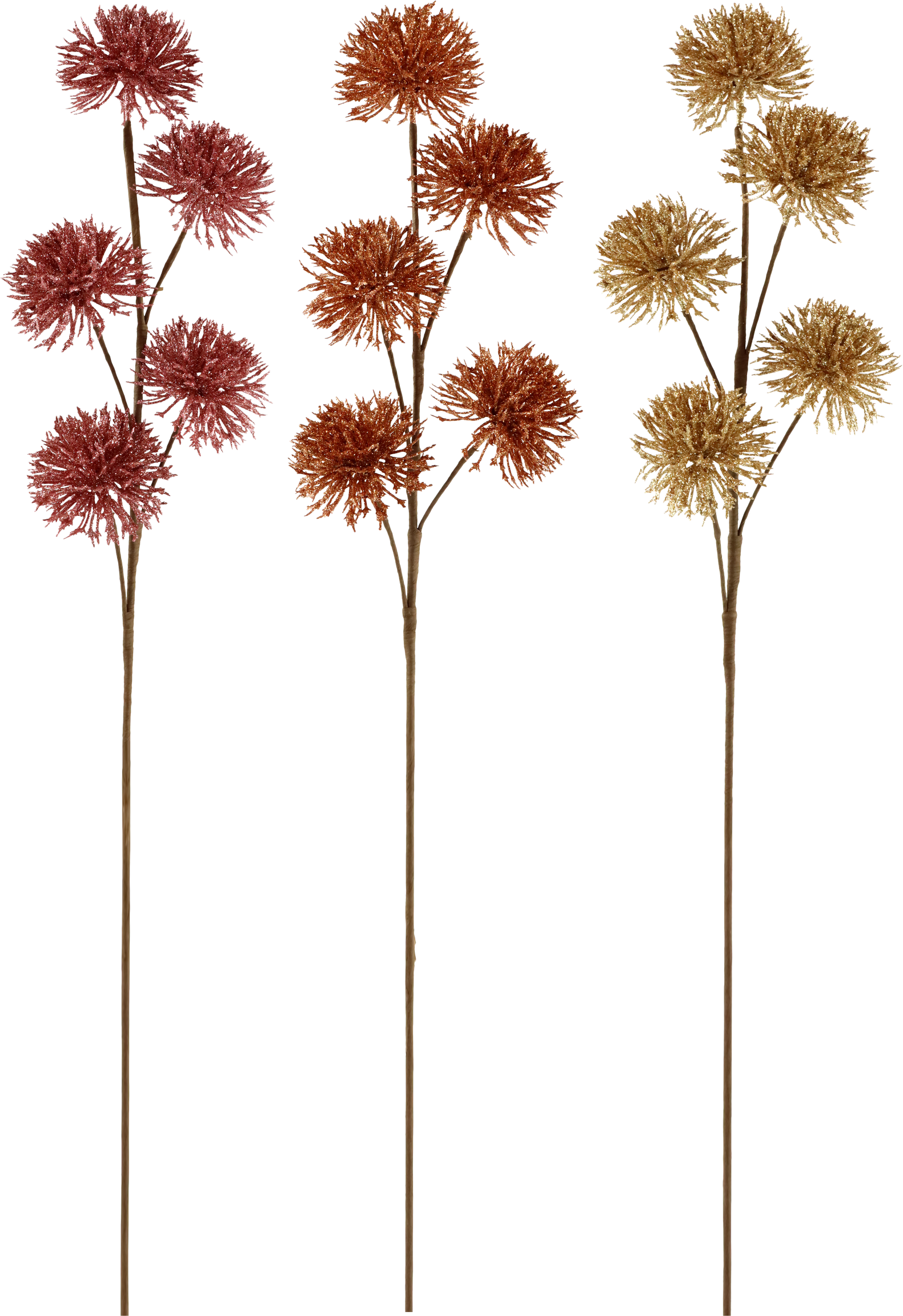 3081 FLOWERS GLEAMING BLOSSOM  S/3