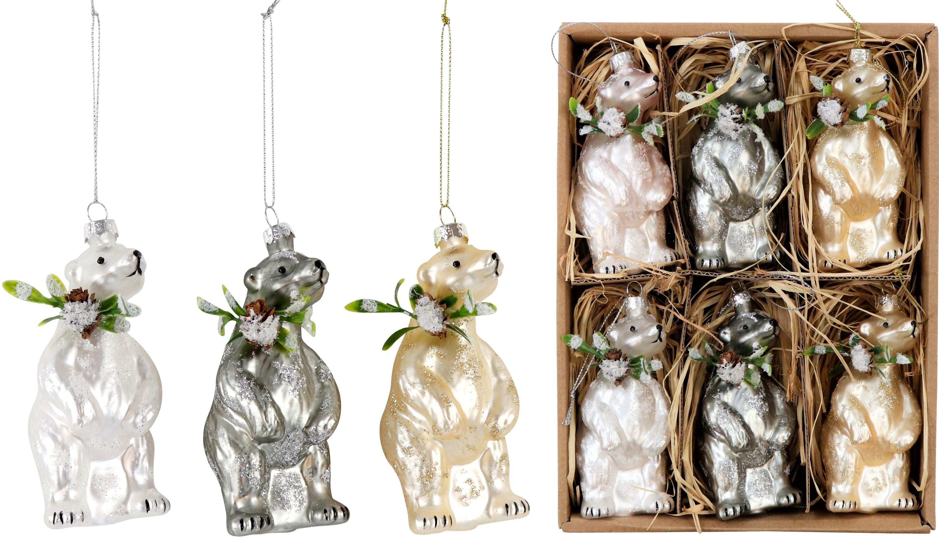 3118 BOX VINTAGE  BÄREN  S/6