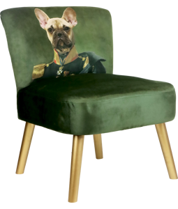 3143 ARMCHAIR KING OF DOGS