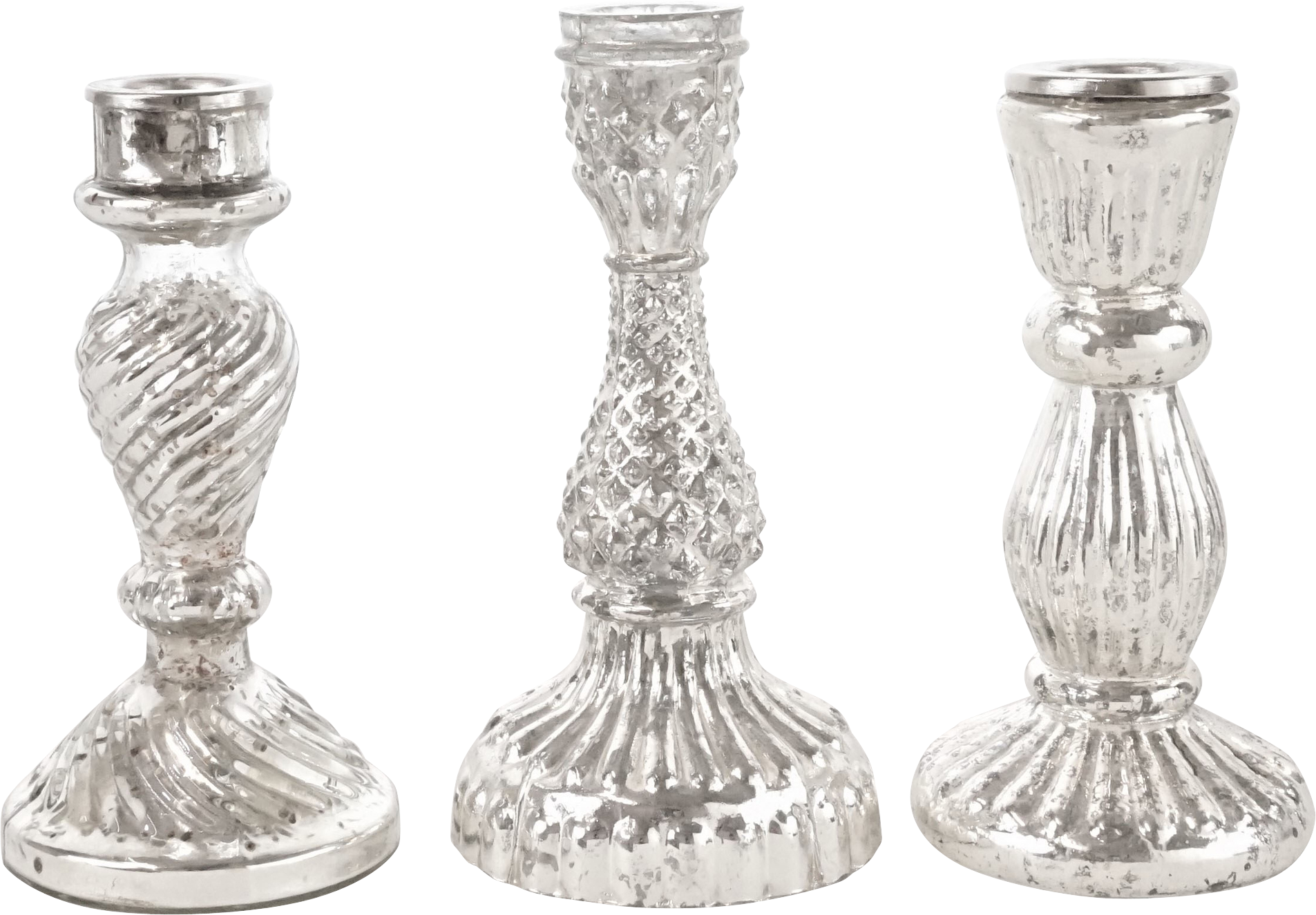 3239 CANDLEHOLDER BASILIKA   S/3