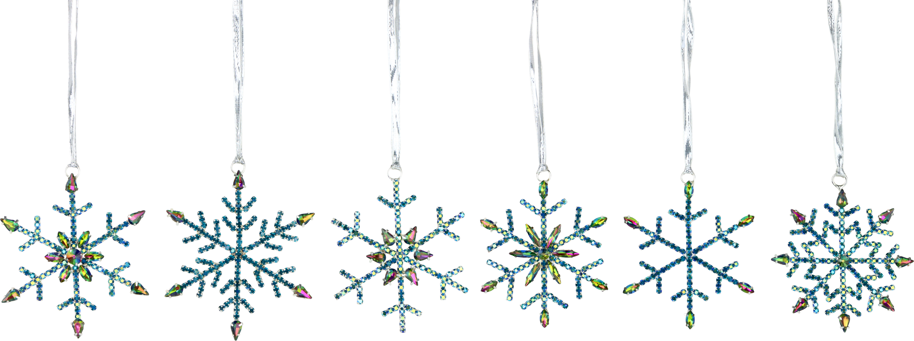 3579 CRISTAL DE HIELO «CIELO AZUL» S/6