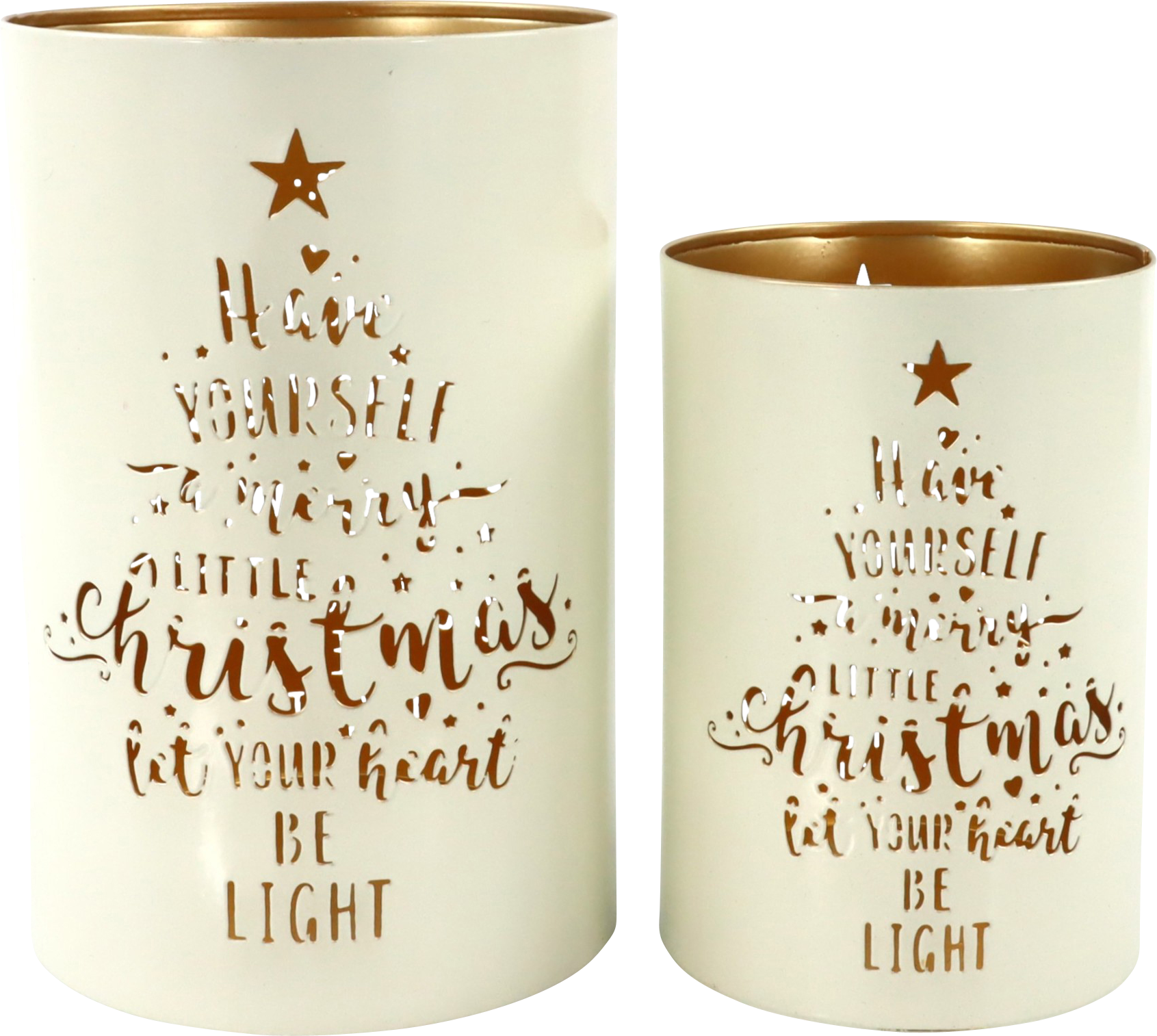 3584 LANTERNS NORDIC WHISPER  S/2