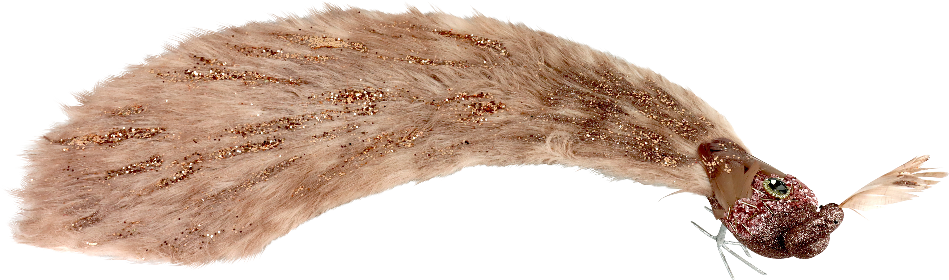 3714 PÁJARO ORNAMENT SPARKLE WINGS