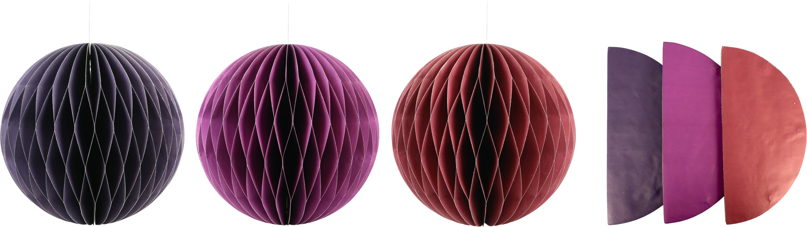 3777 DECORATIVE BALLS HONEYCOMB  S/3