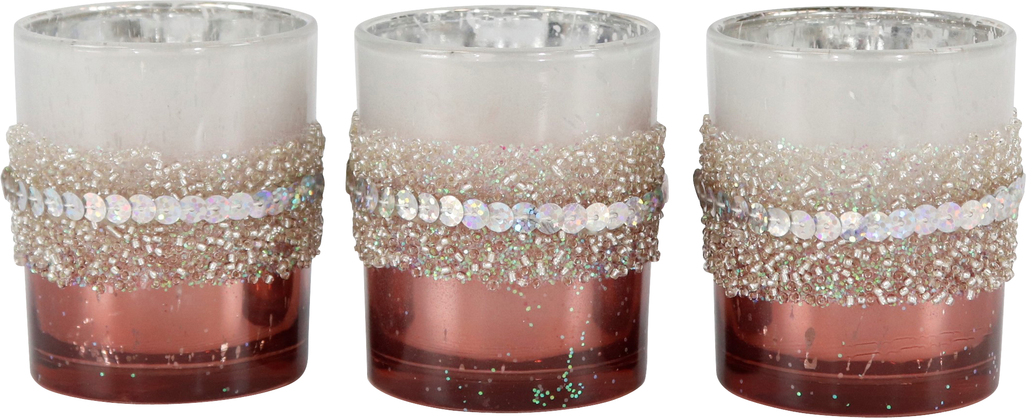 4073 TISCHLICHTER GLAMOUR  S/3