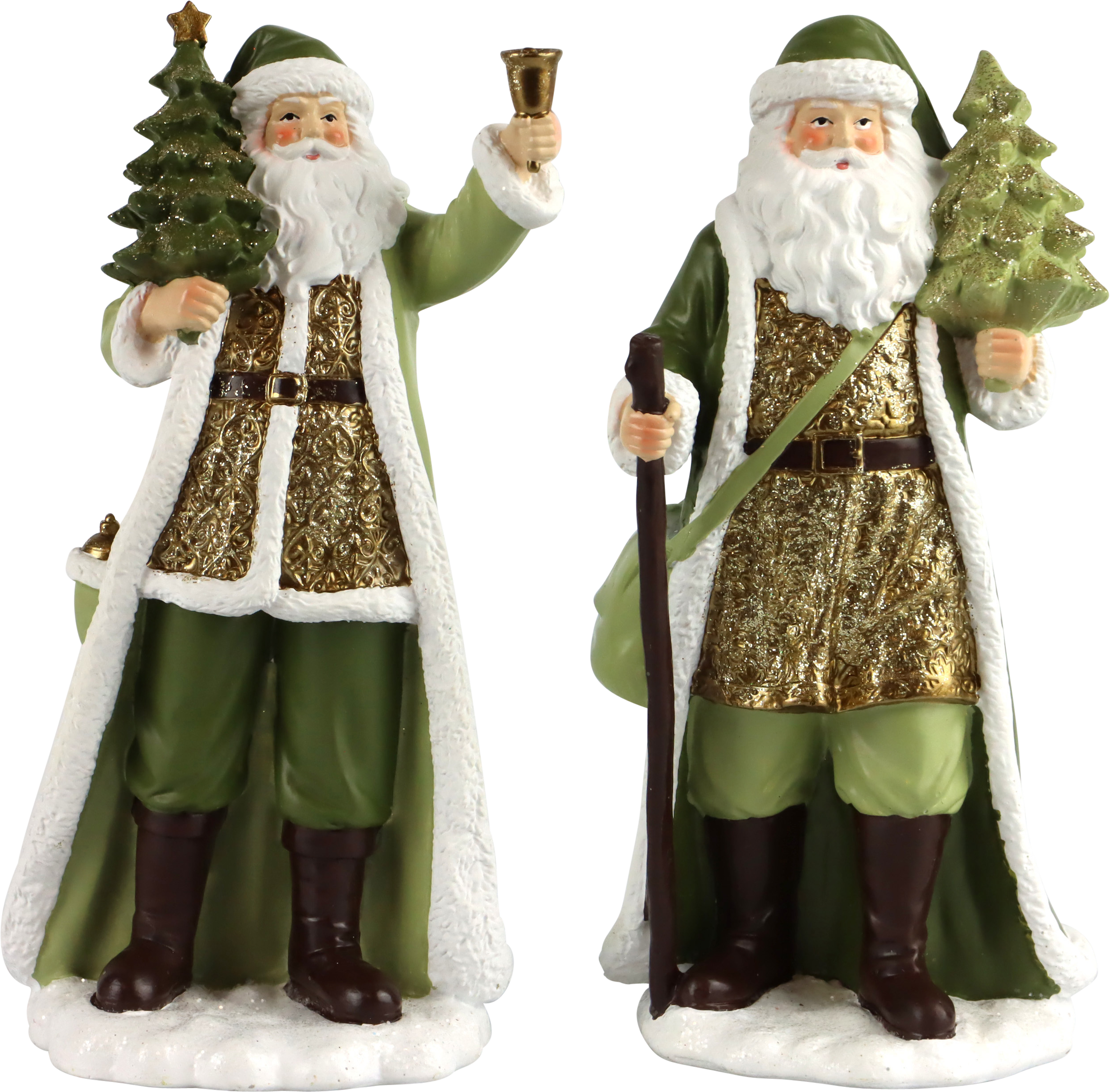 4161 SANTAS GREEN MEMORIES  S/2