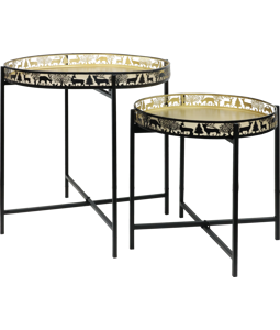 4255 TABLES CERVO D' ORO  S/2