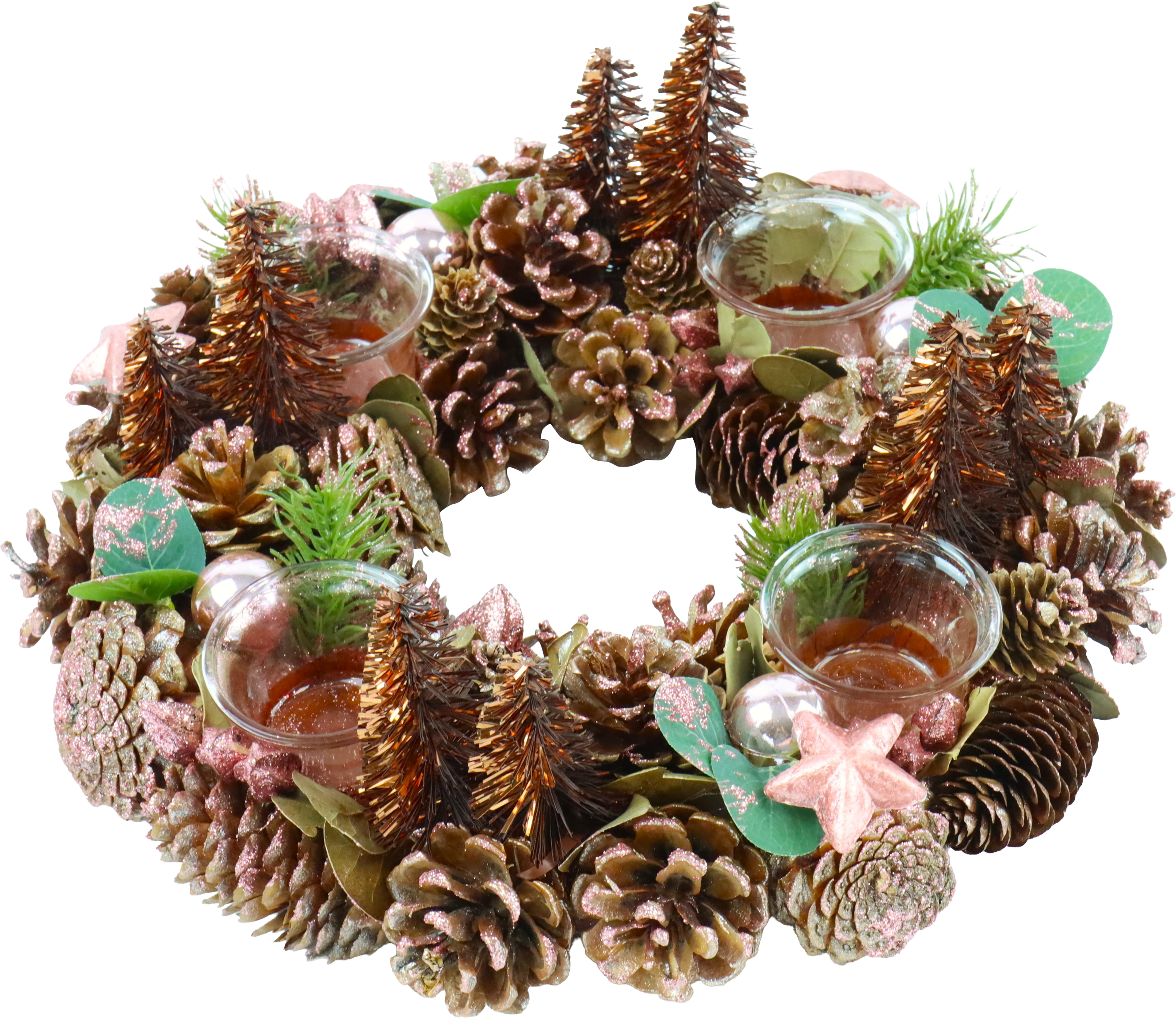 4343 CANDLEWREATH ROSÉ REVERIE