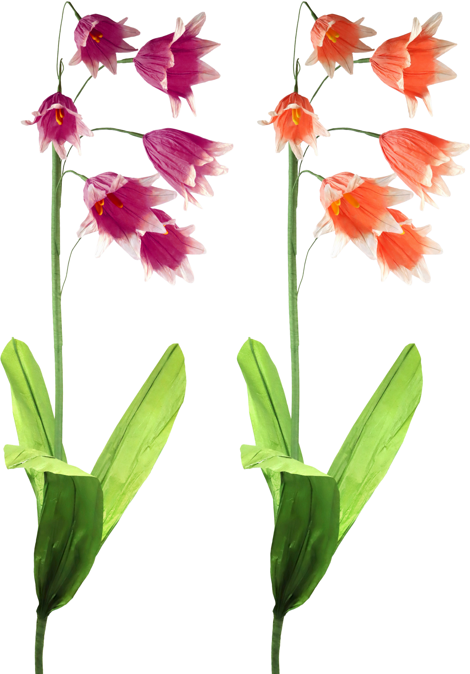 4444 FLORES DECORATIVAS BELLFLOWER  S/2