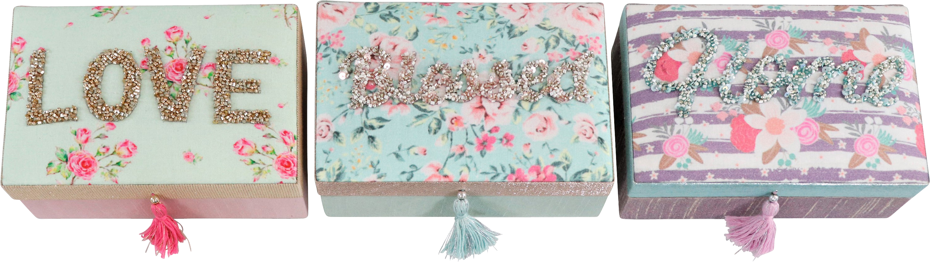 4694 BOXES SPRING LOVE  S/3