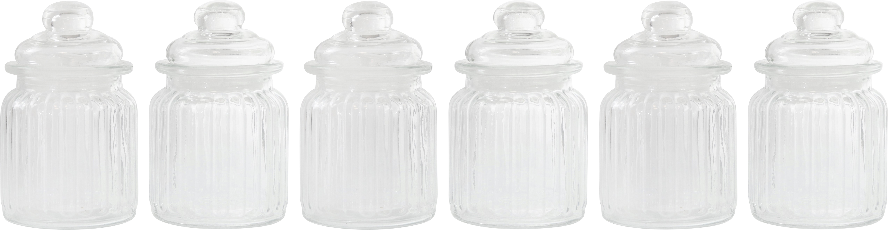 4855 VORRATSGLÄSER COLONIAL  S/6