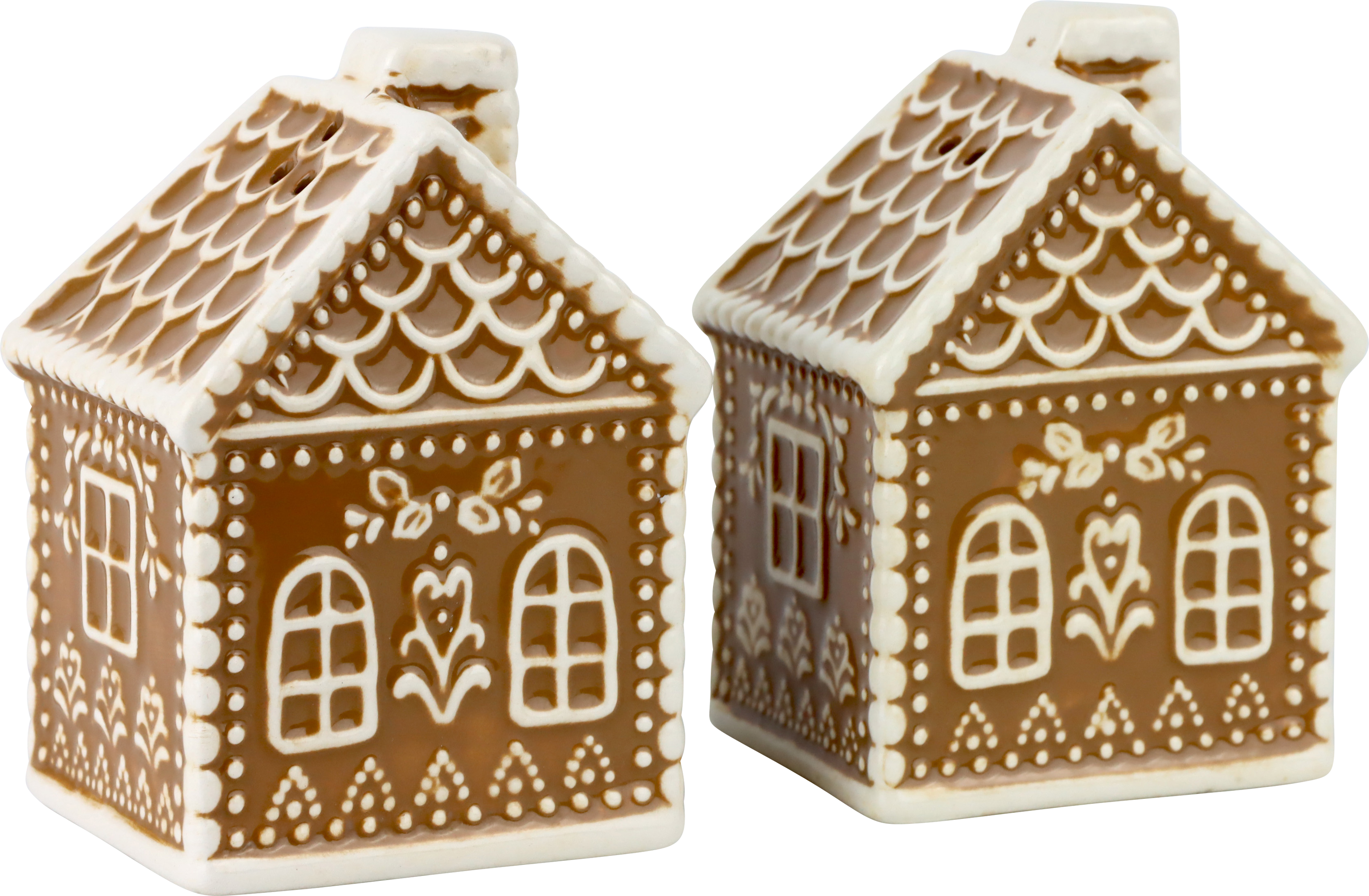 4866 SALT & PEPPER HOUSES  S/2