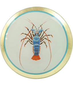 5259 GLASS TRAY LOBSTER