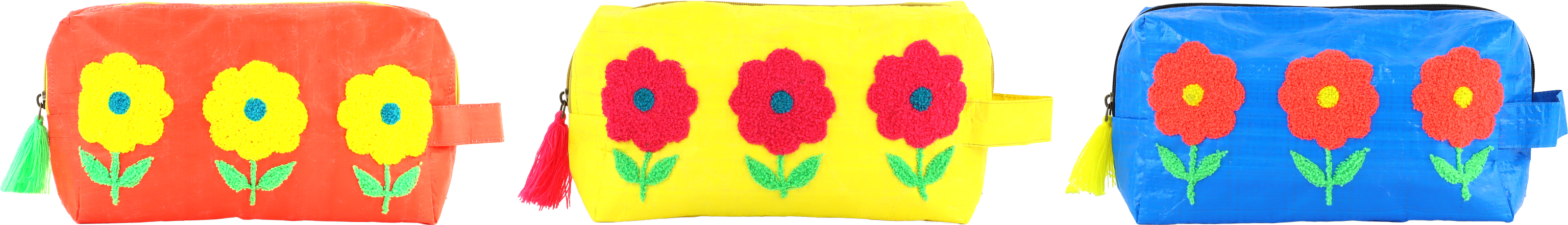 5379 BAGS BLOOM-POP  S/3