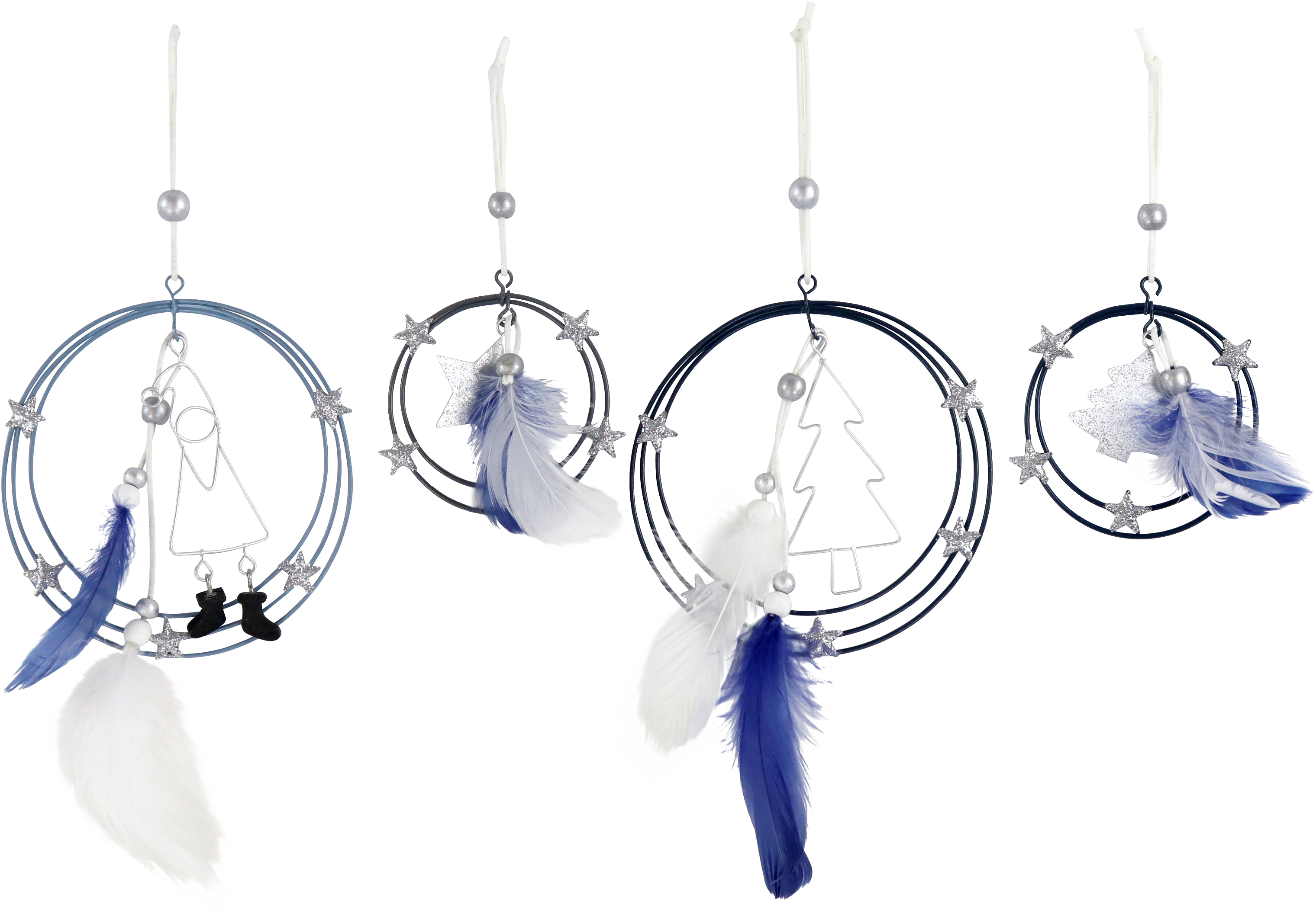 5547 ZIERHÄNGER ETHNO XMAS  S/4