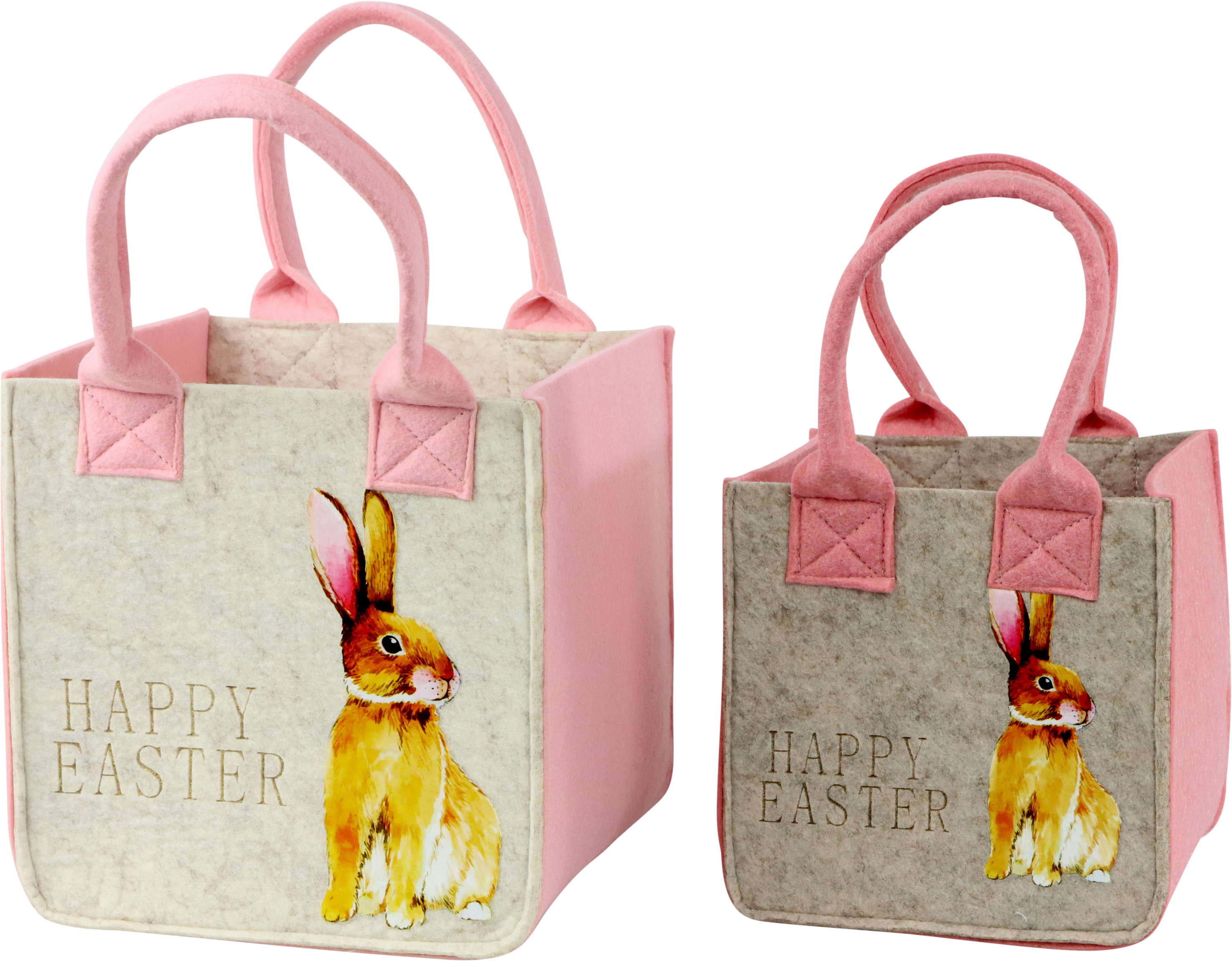 5559 BOLSAS FIELTRO  HAPPY EASTER  S/2