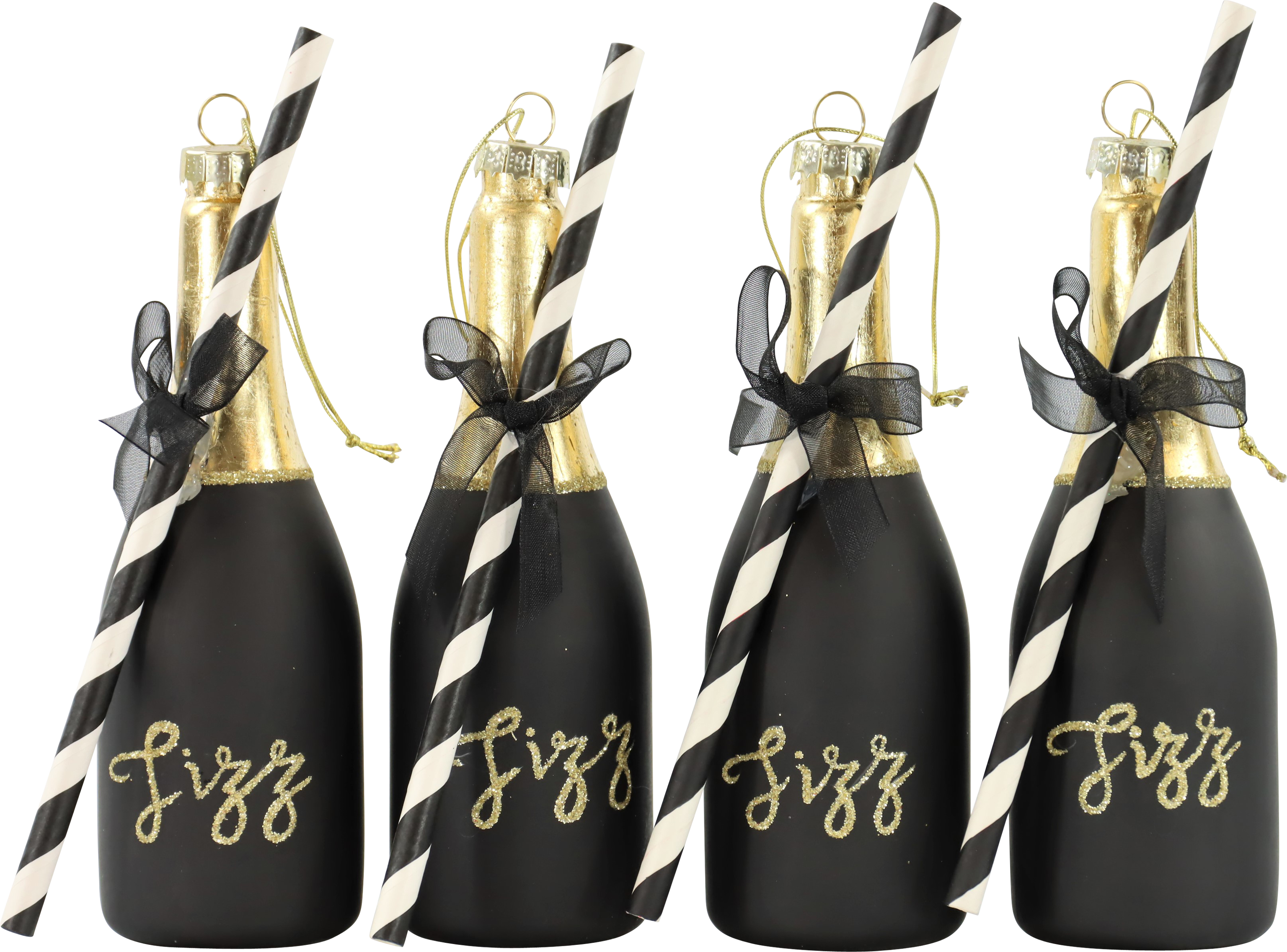 5572 GLASFLASCHEN FIZZ  S/4