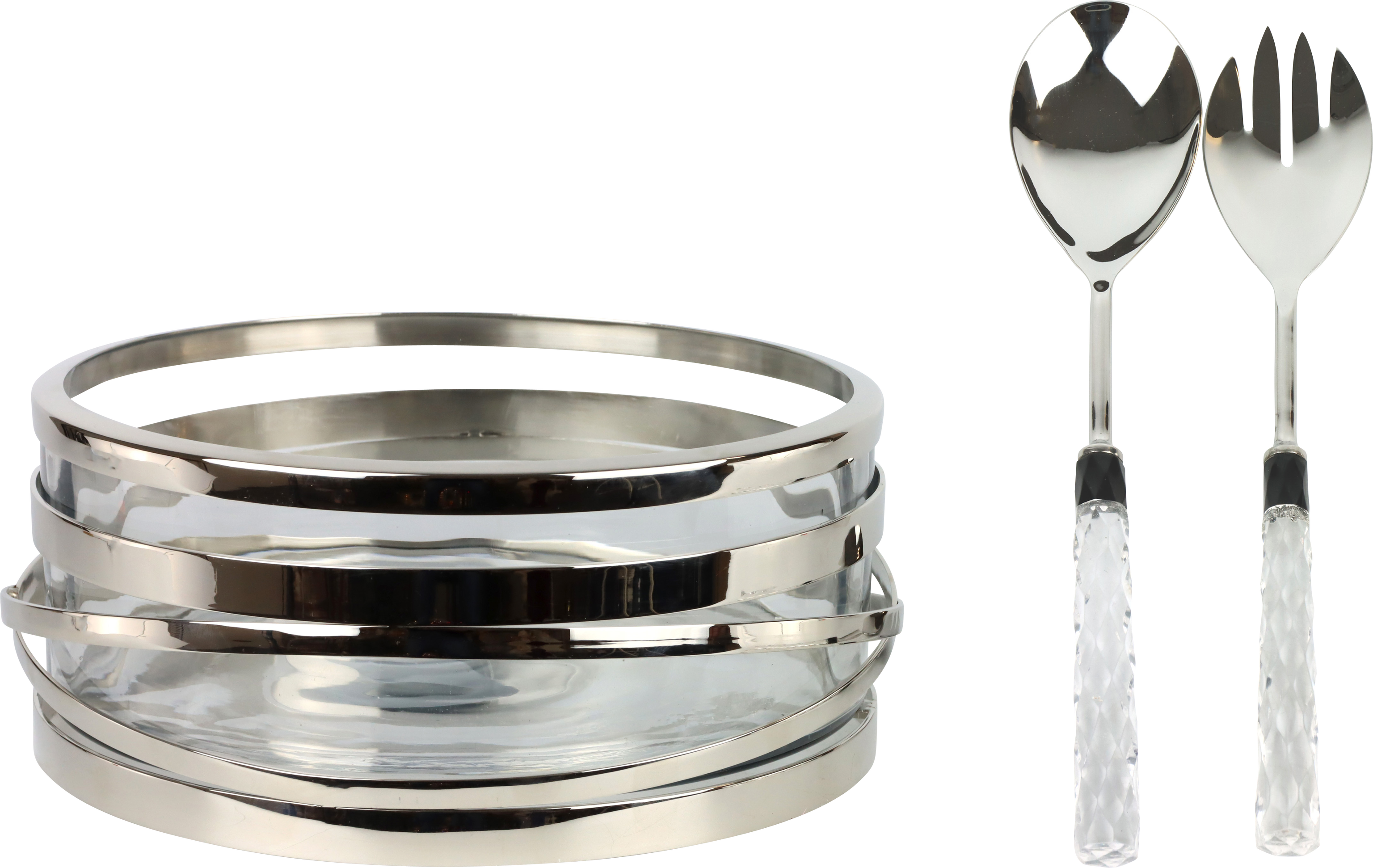 5657 CUENCO CON CUBIERTOS TABLE  S/3