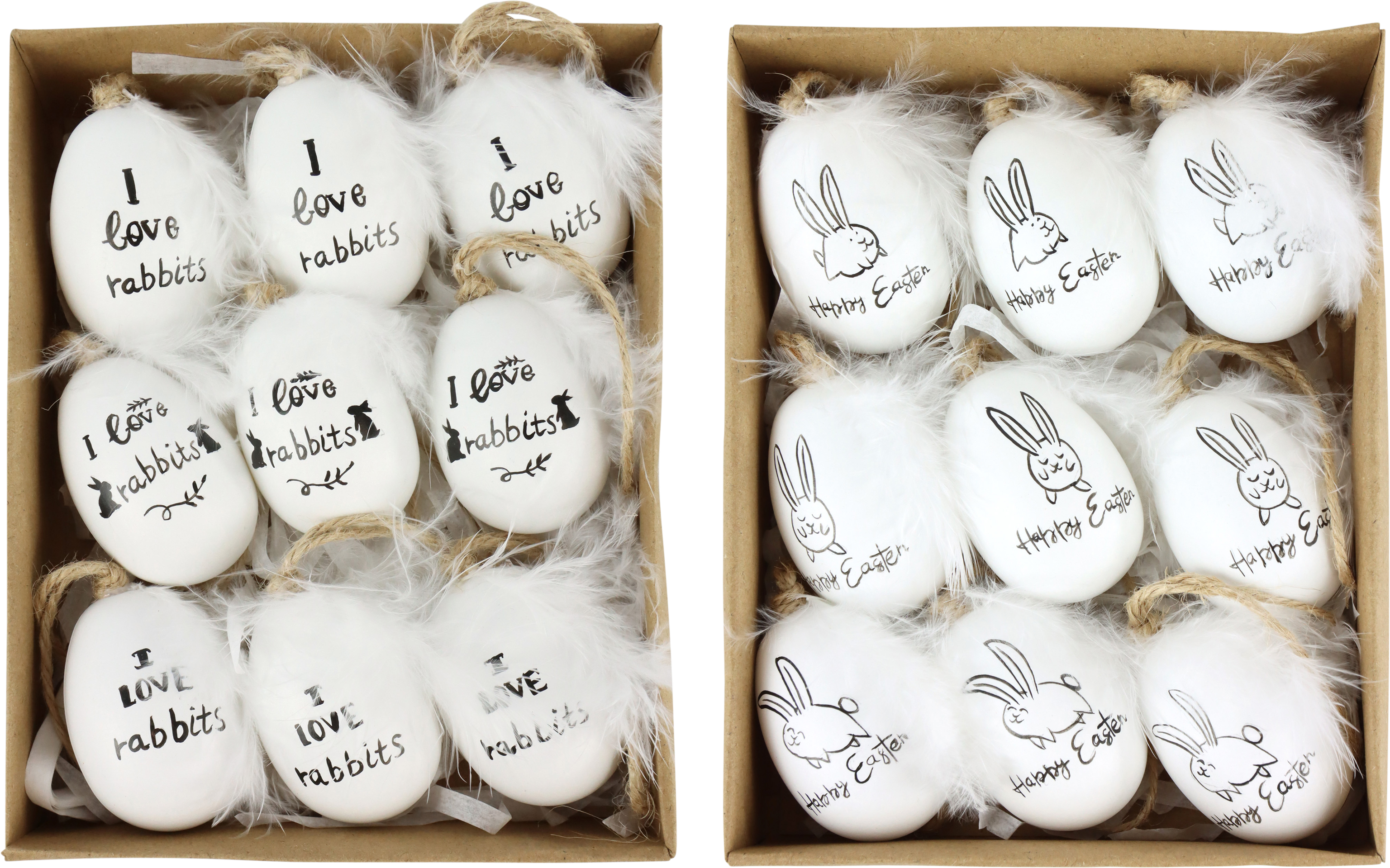 5690 EIERBOXEN RABBIT LOVE 2x9 S/18