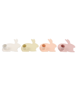 5810 CANDLE HOLDER RABBIT  S/4