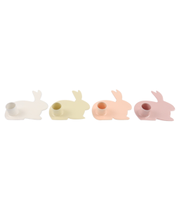 5810 CANDLE HOLDER RABBIT  S/4