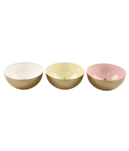 5817 CANDLE BOWLS DELUXE  S/3