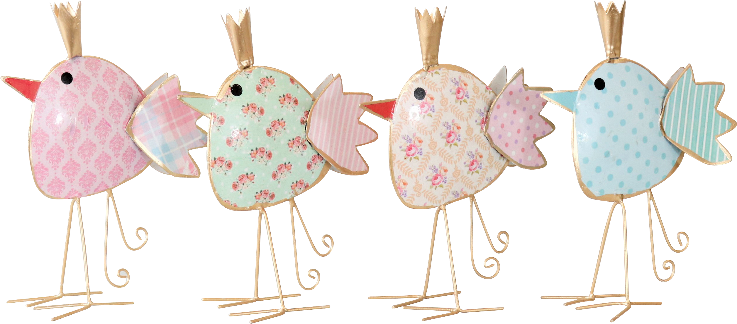 5819 FIGURAS  ZAUNKÖNIG  S/4