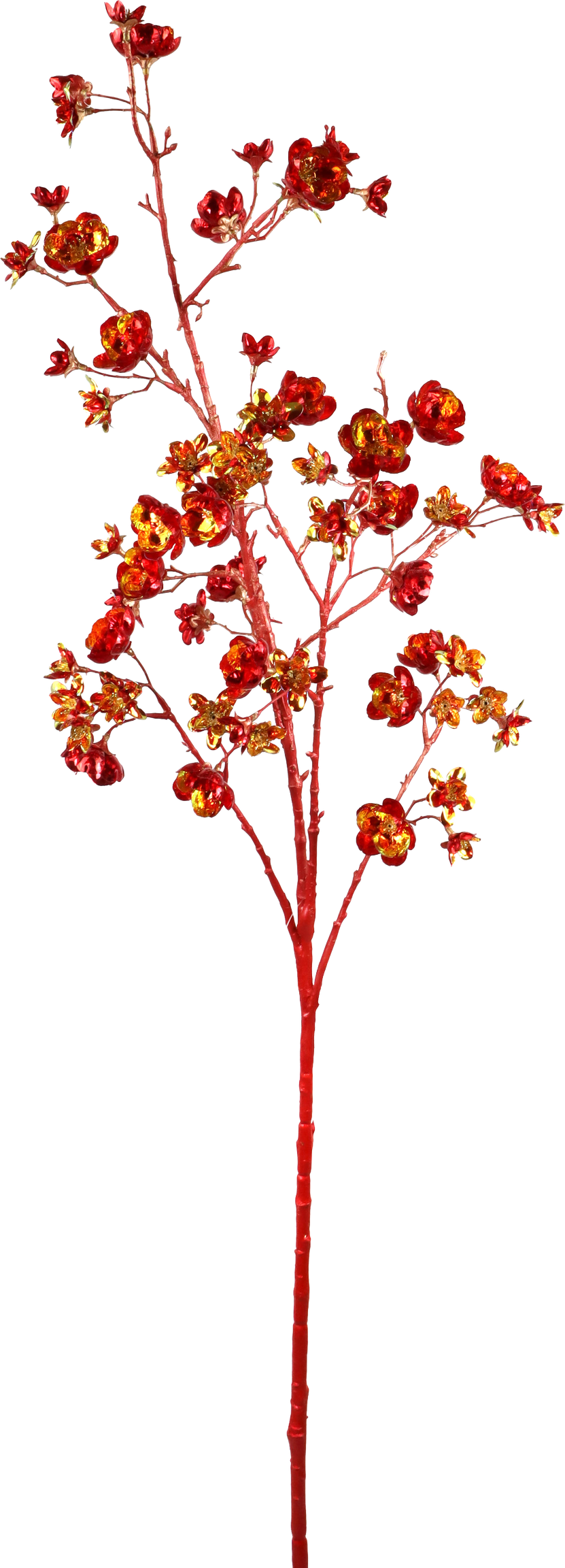 5878 BLUMENZWEIG FLORA LUXE  ROT