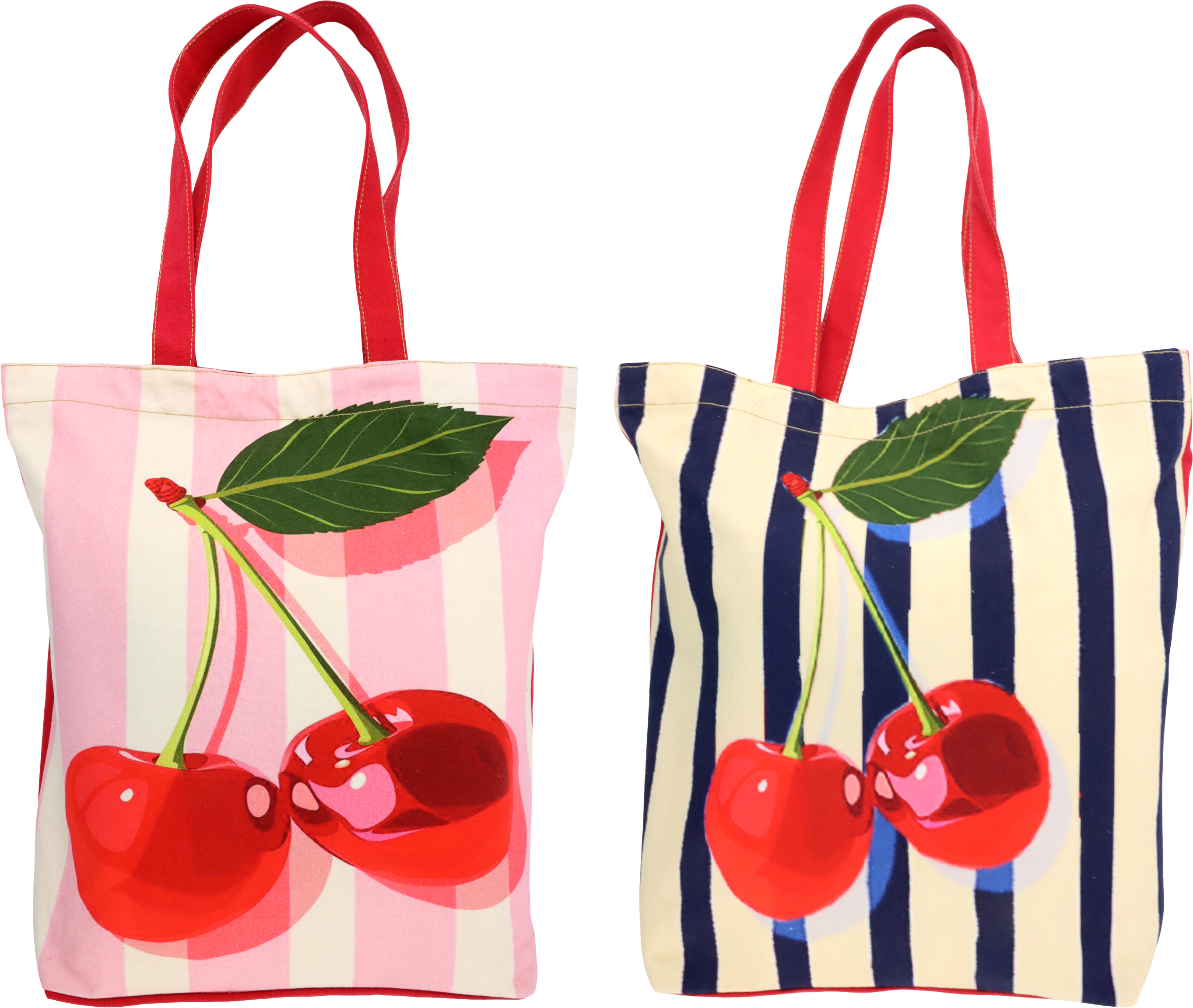 5920 SHOPPER CHERRY CHARM  S/2