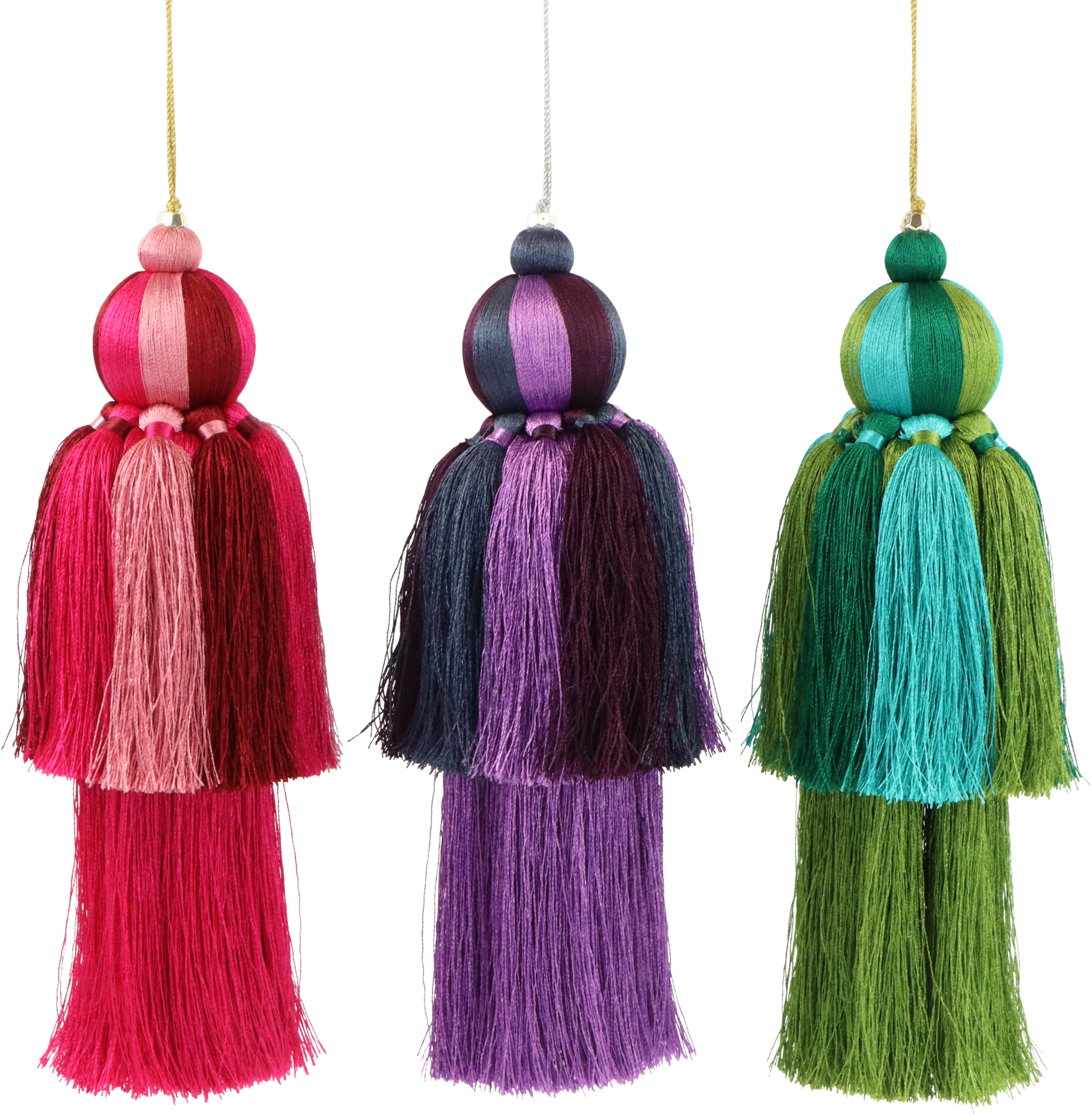 6124 TASSELS SILKEN LINES  S/3
