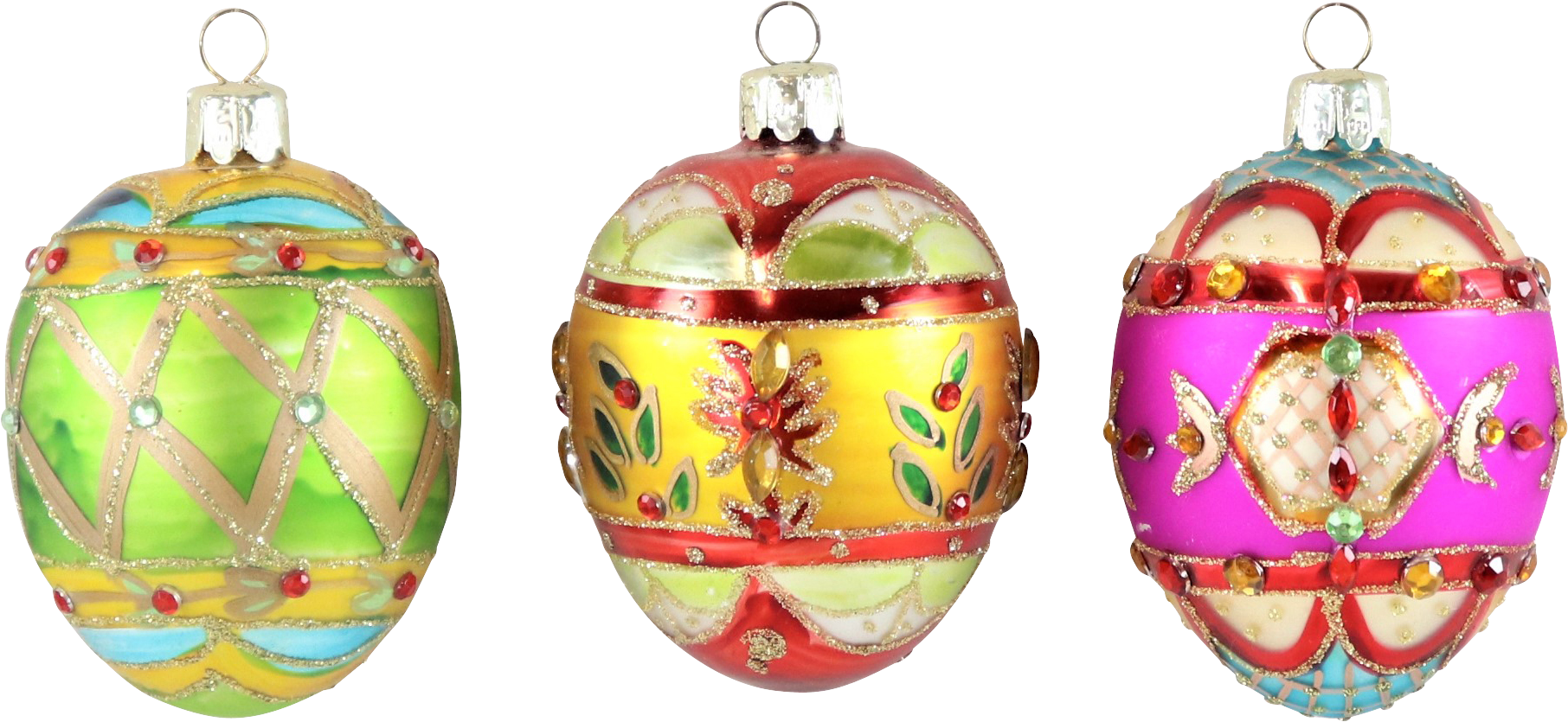 6165 BOLAS DE VIDRIO  PETERSBURG  S/3