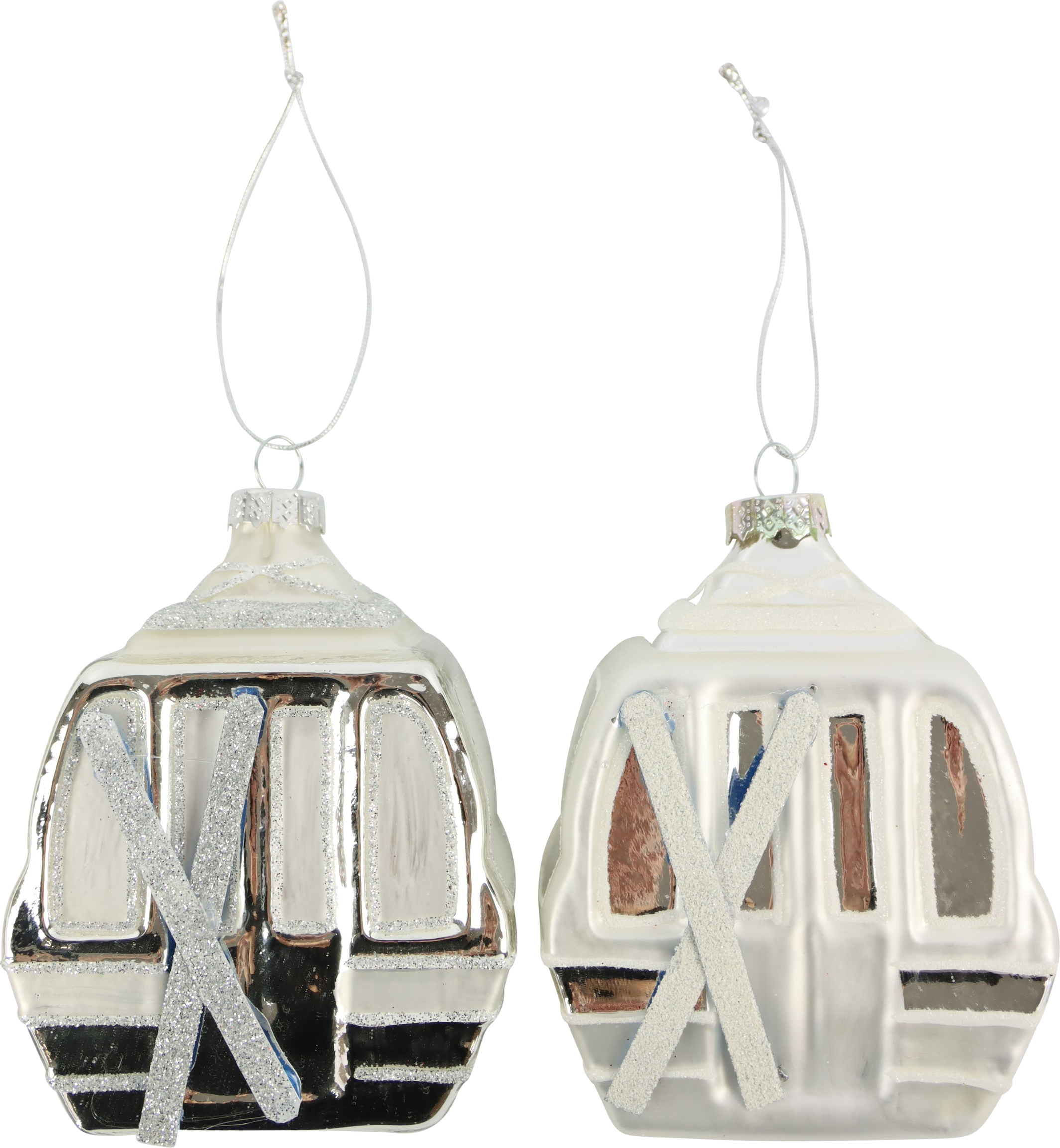 6297 ADORNOS DE CRISTAL  GÓNDOLA  S/2