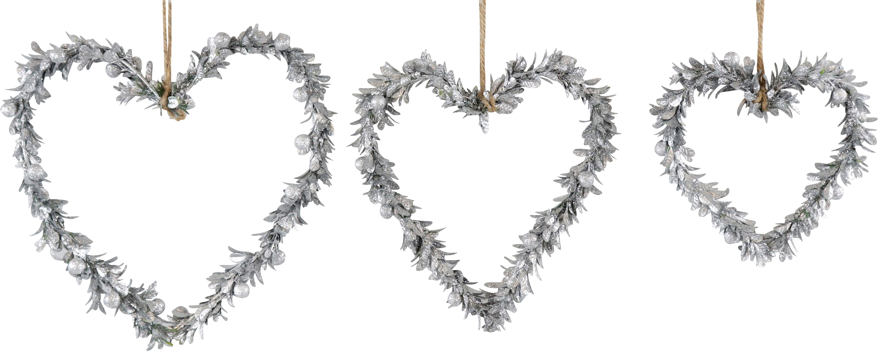 6645 ZIERHERZEN LAUREL  S/3